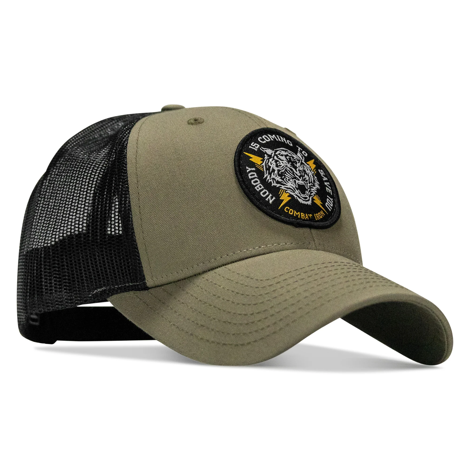 Nobody Is Coming To Save You Patch Snapback Hat - Image 51