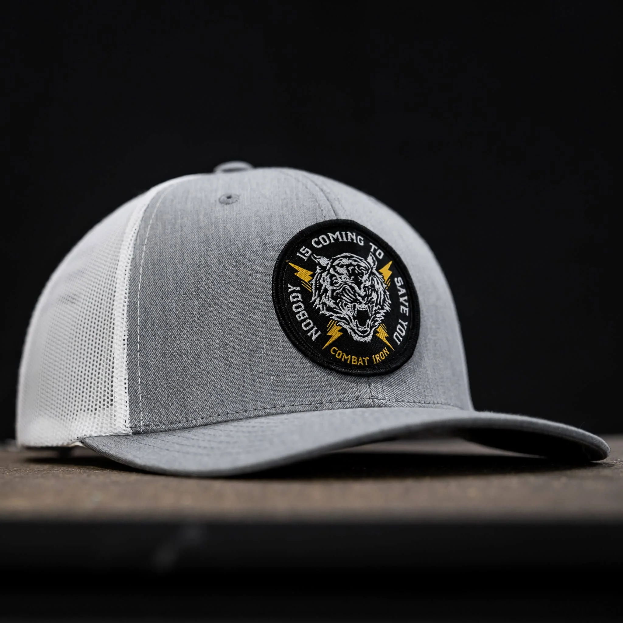 Nobody Is Coming To Save You Patch Snapback Hat - Image 7