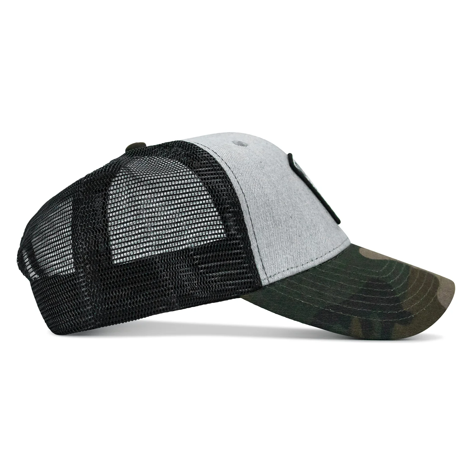 Nobody Is Coming To Save You Skull Patch Original Ripstop Snapback Hat - Image 19