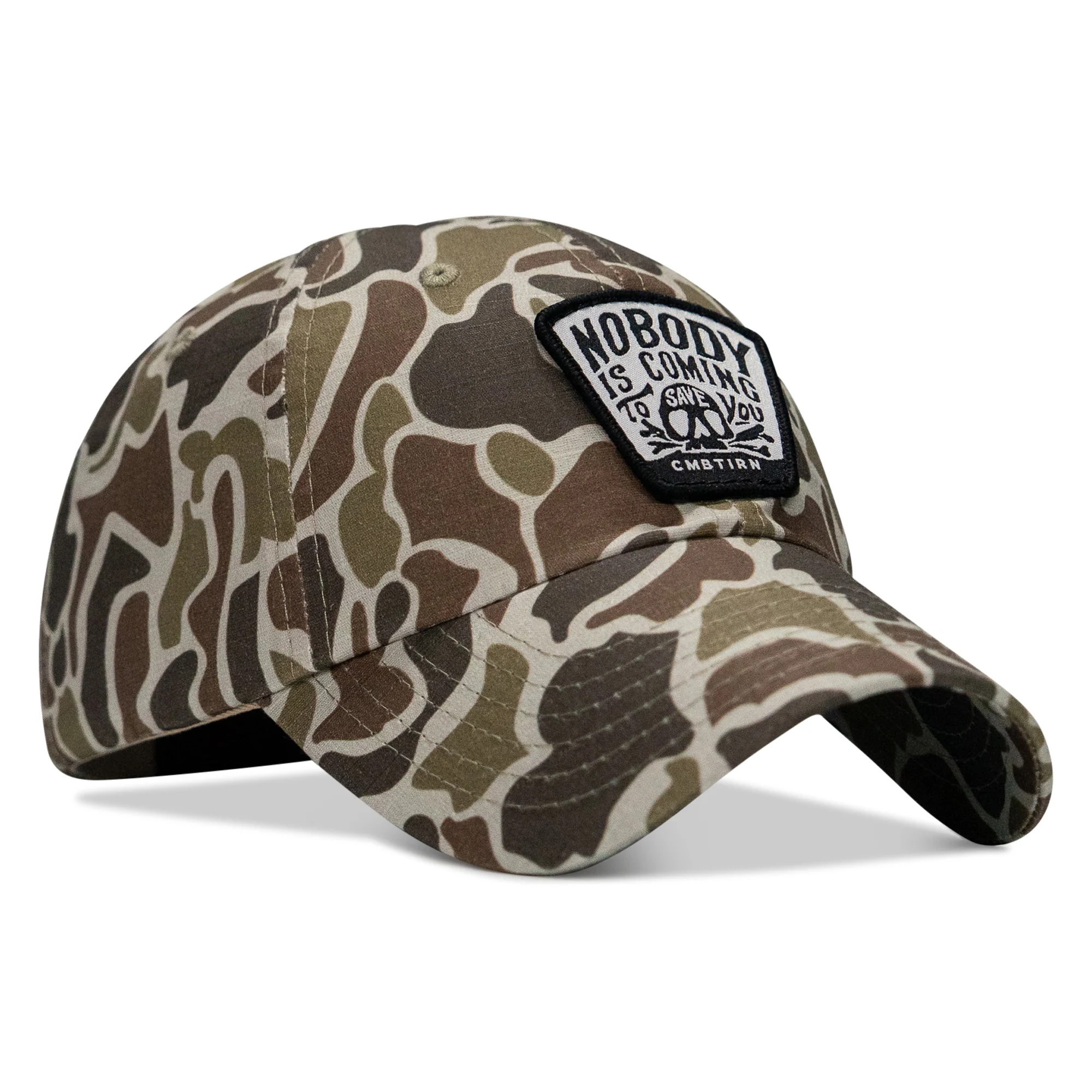 Nobody Is Coming To Save You Skull Patch Ripstop Snapback - Image 80