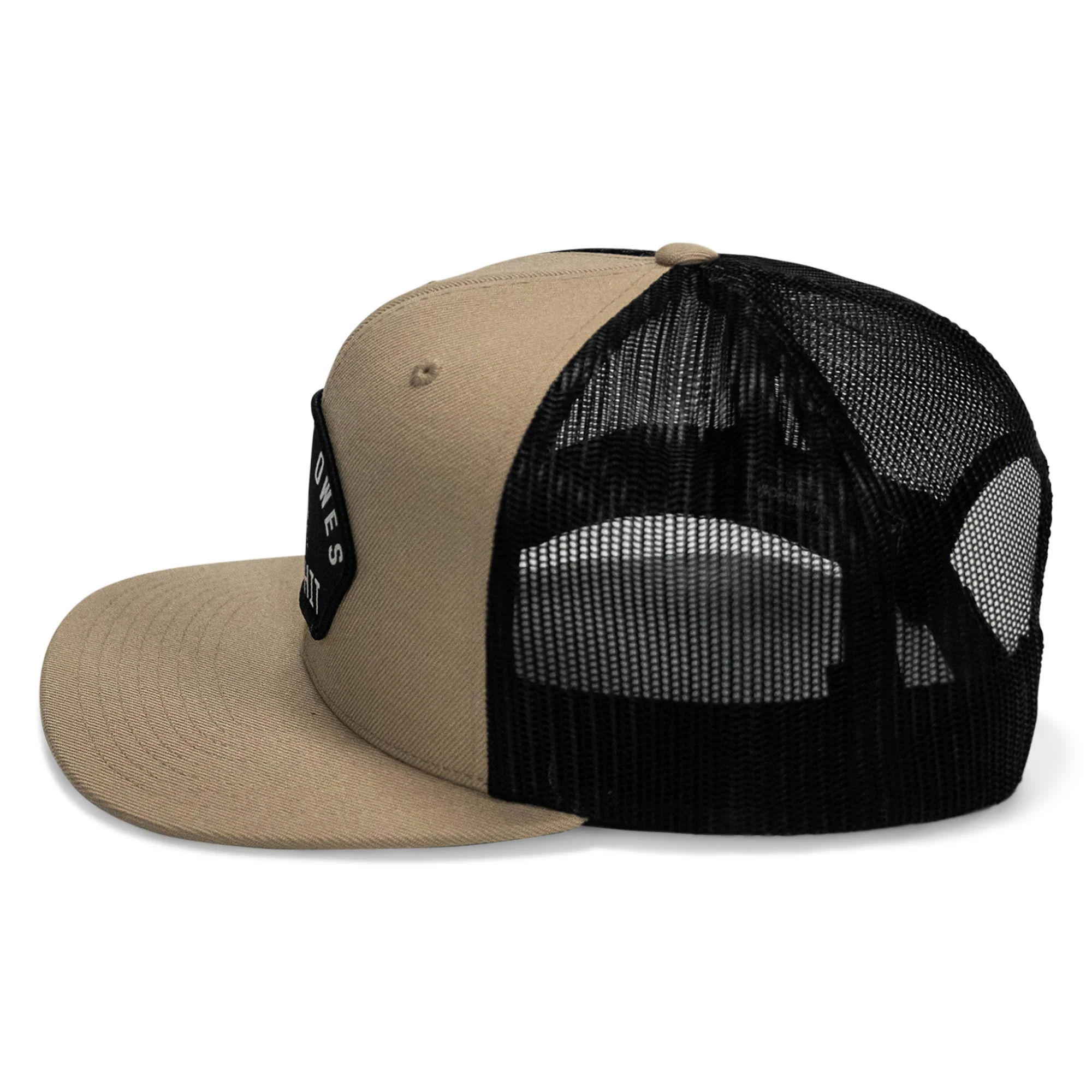 Nobody Owes You Shit Arched Patch Flatbill SnapBack Hat - Image 12