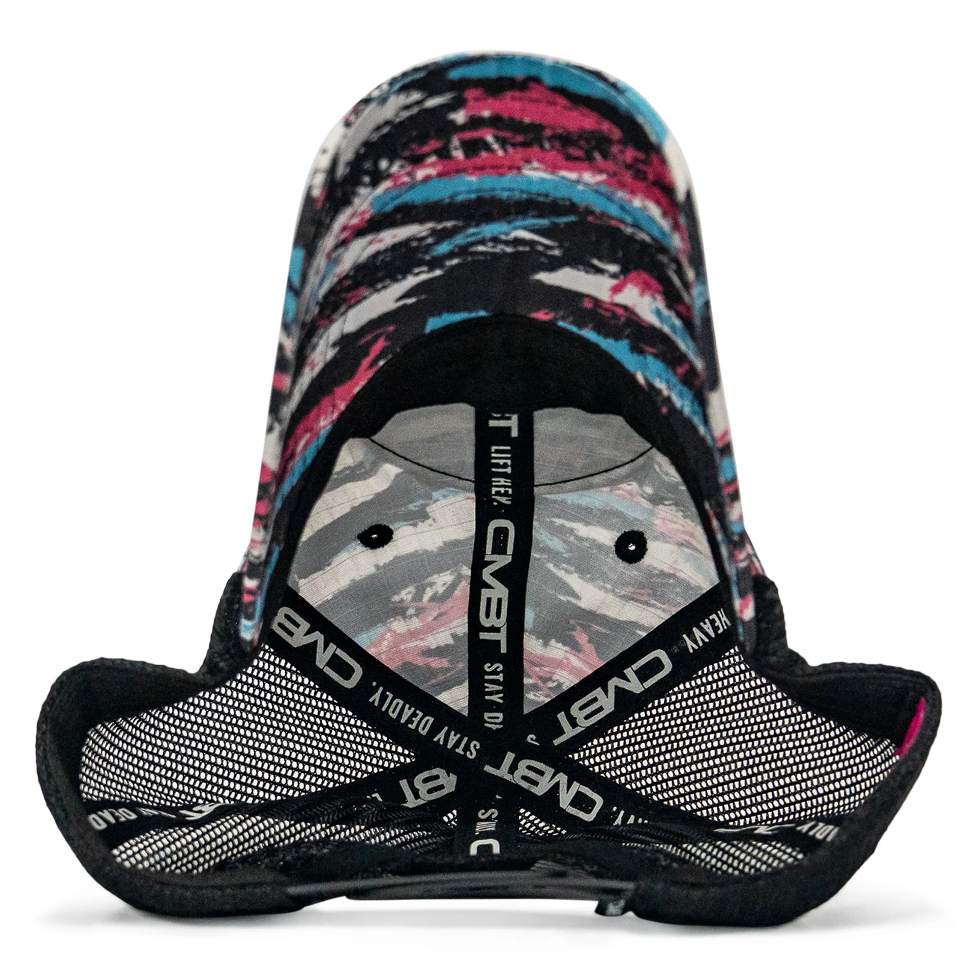 Nobody Owes You Shit Arched Patch Tactical Ripstop Mesh Snapback Hat - Image 21