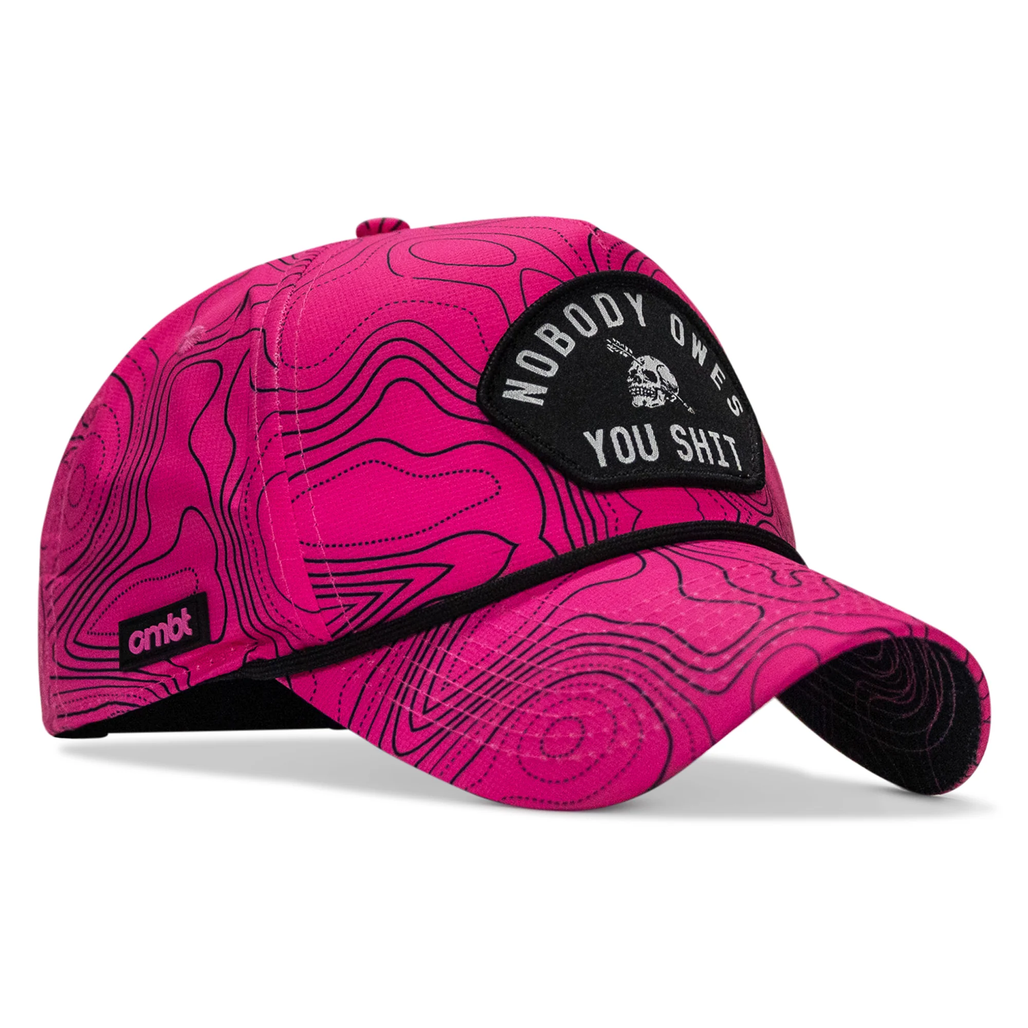 Nobody Owes You Shit Arched Patch Waterproof Weekender Snapback - Image 63