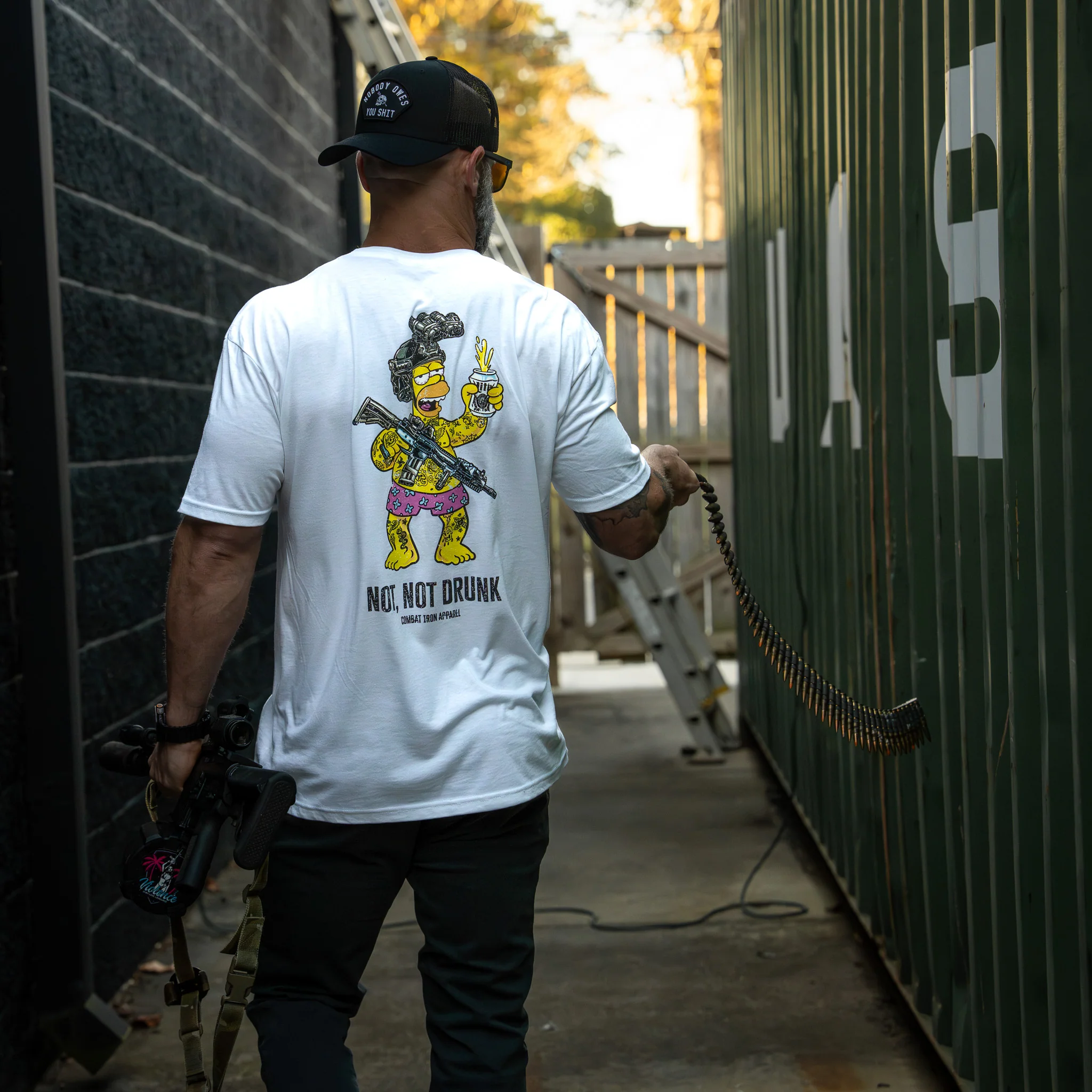 Not, Not Drunk Men's T-Shirt - Image 4