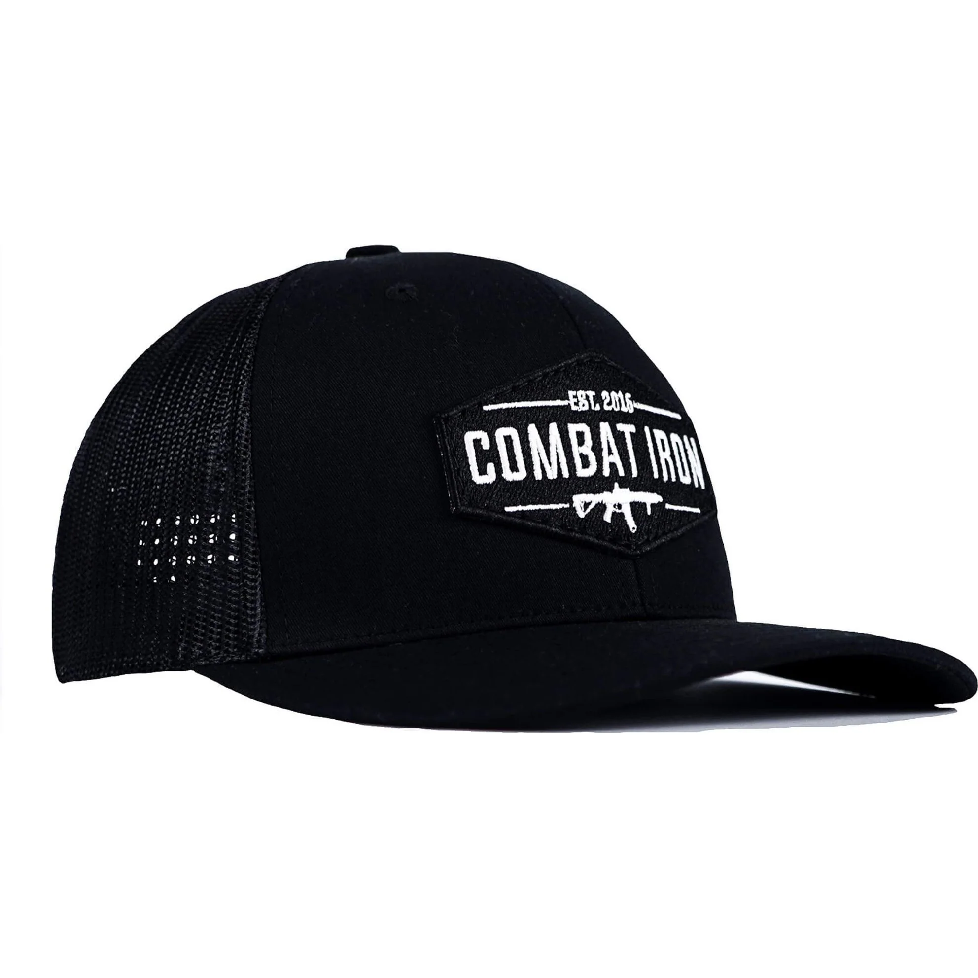 Original AR Black Patch Snapback Hat - Image 3
