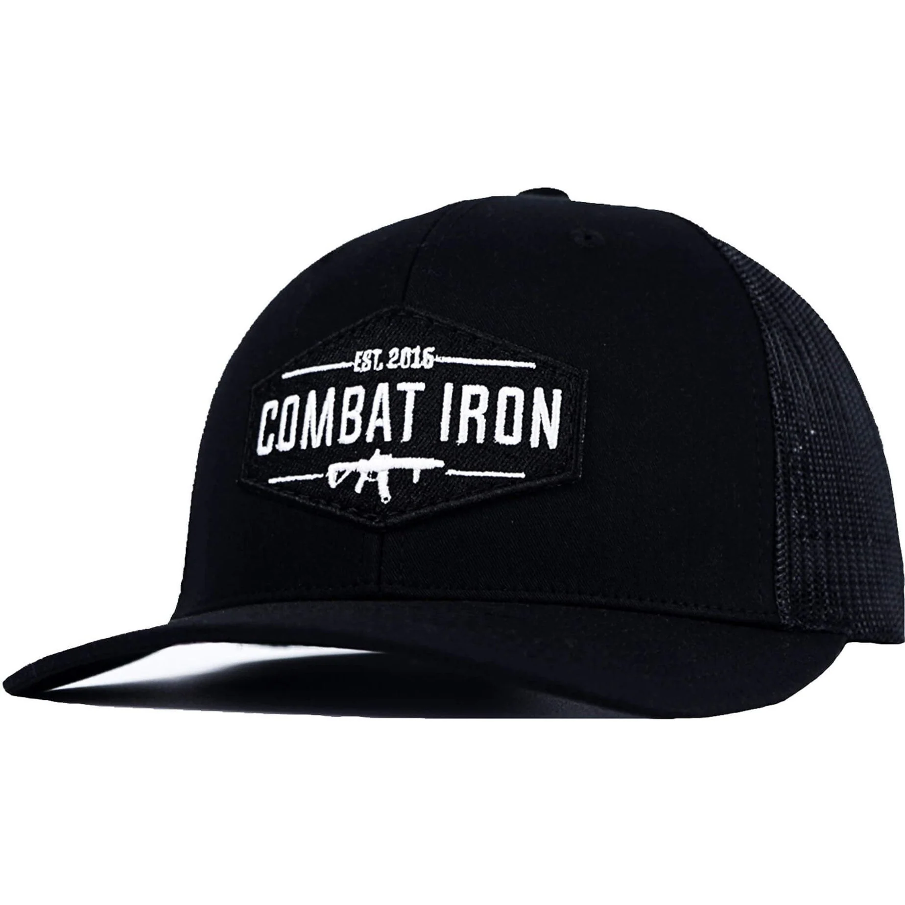 Original AR Black Patch Snapback Hat - Image 5