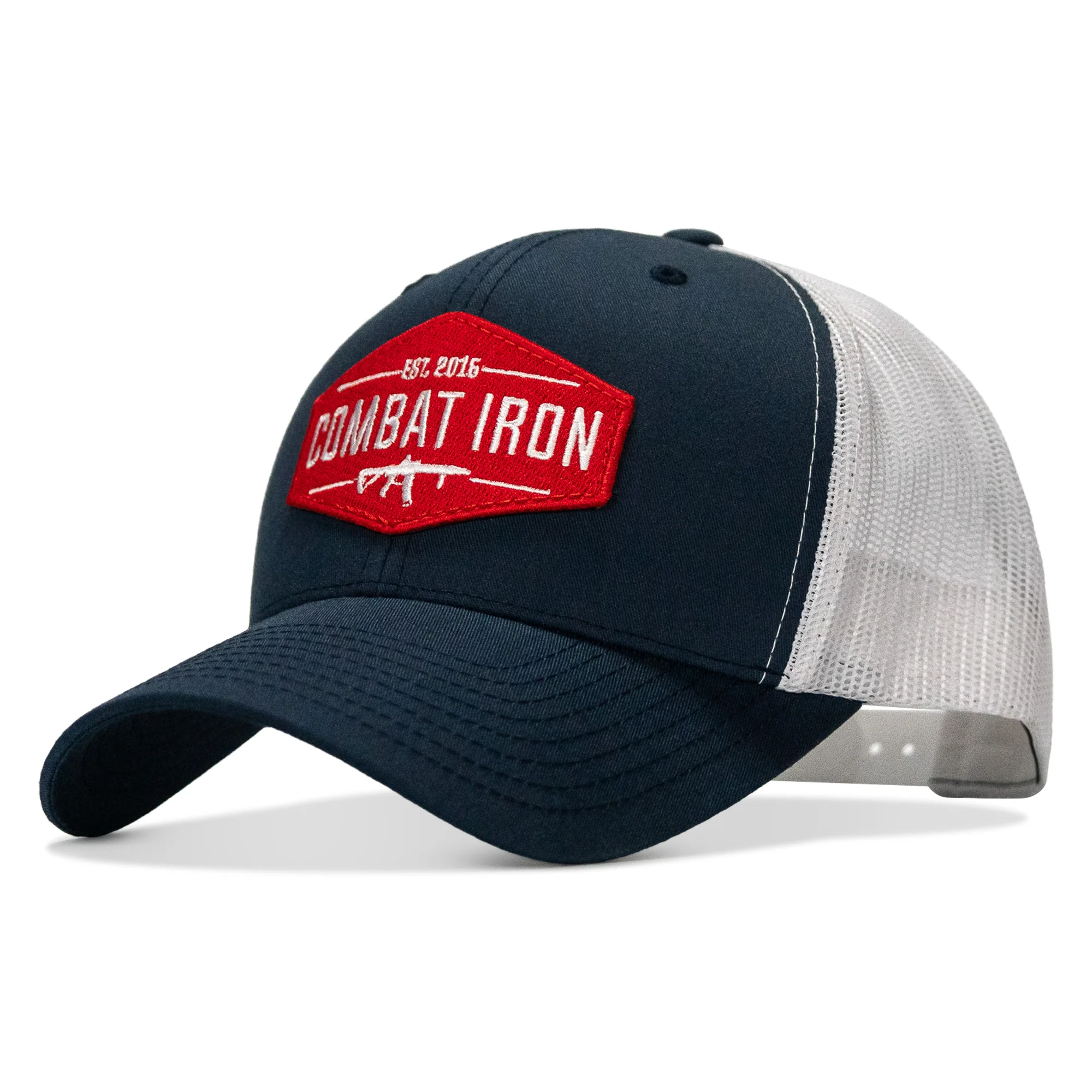 Original AR Red Patch Mid-Profile Mesh Snapback Hat - Image 21