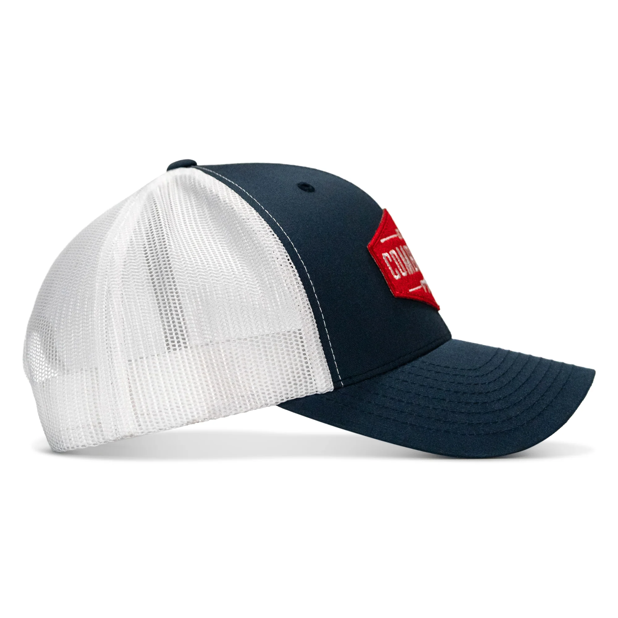 Original AR Red Patch Mid-Profile Mesh Snapback Hat - Image 24