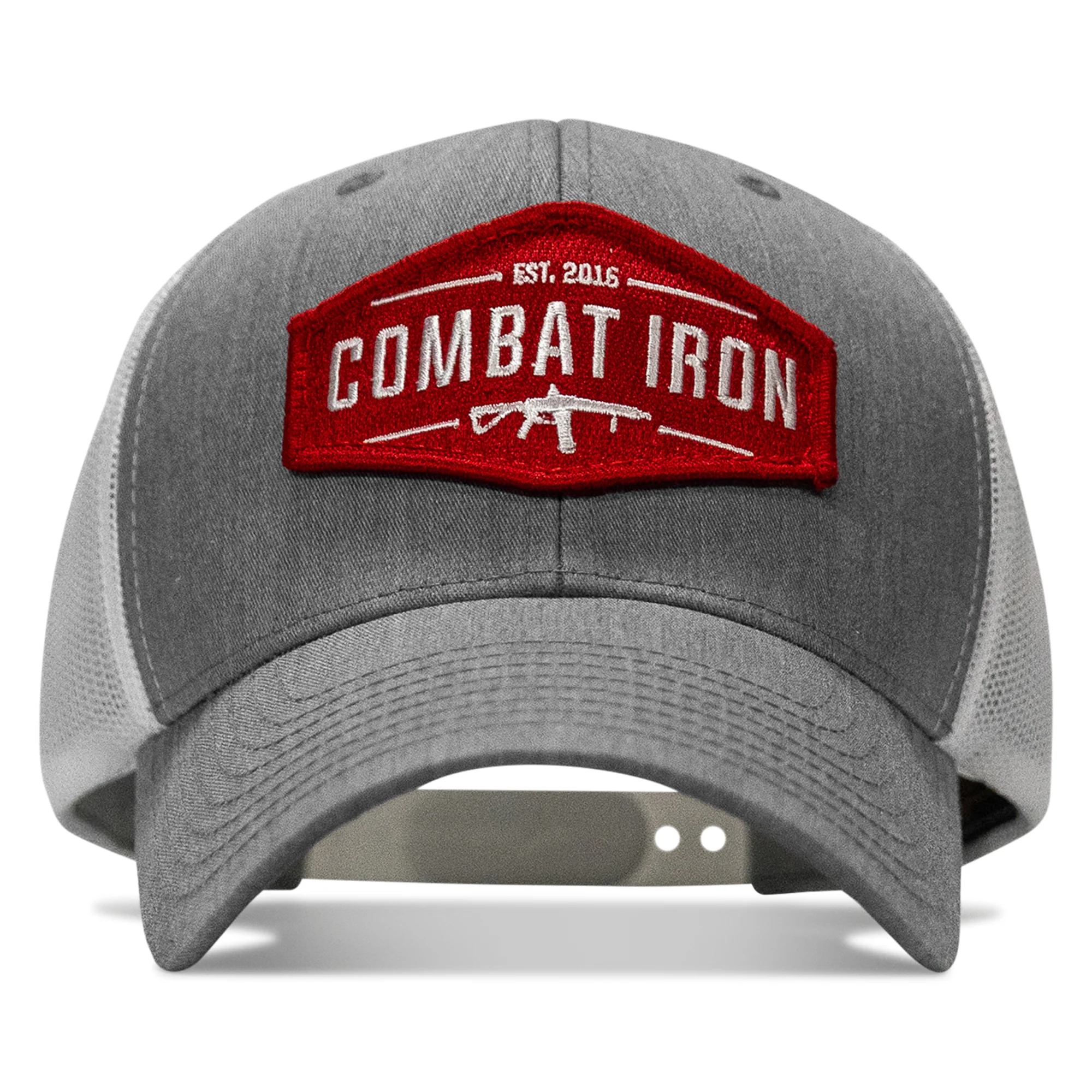 Original AR Red Patch Mid-Profile Mesh Snapback Hat - Image 25