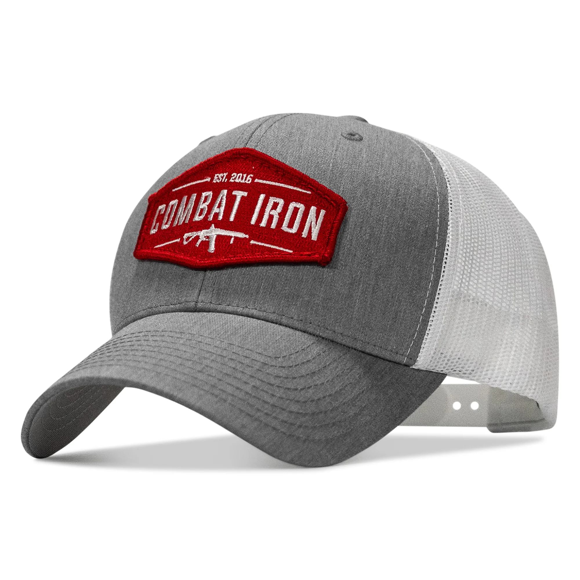Original AR Red Patch Mid-Profile Mesh Snapback Hat - Image 26