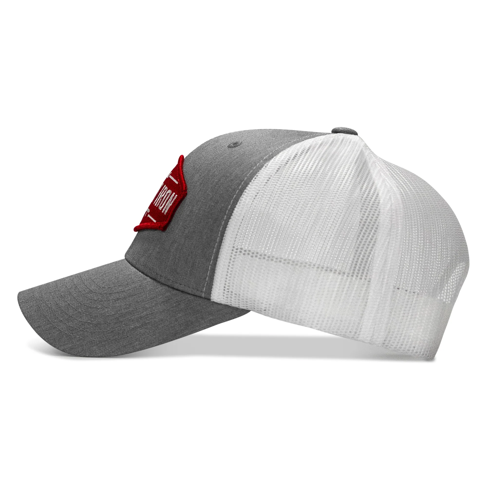 Original AR Red Patch Mid-Profile Mesh Snapback Hat - Image 28
