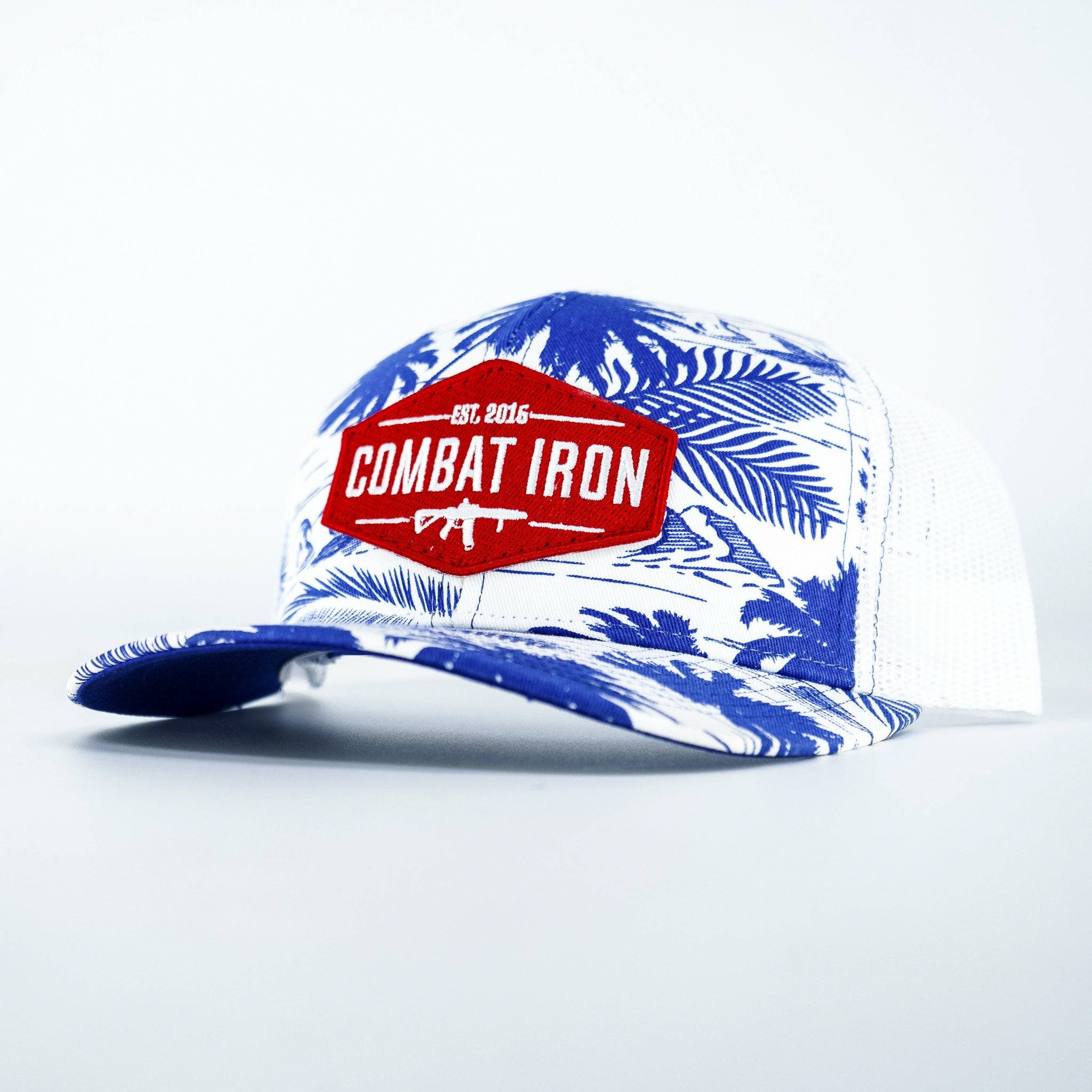 Original AR Red Patch Mid-Profile Mesh Snapback Hat - Image 3