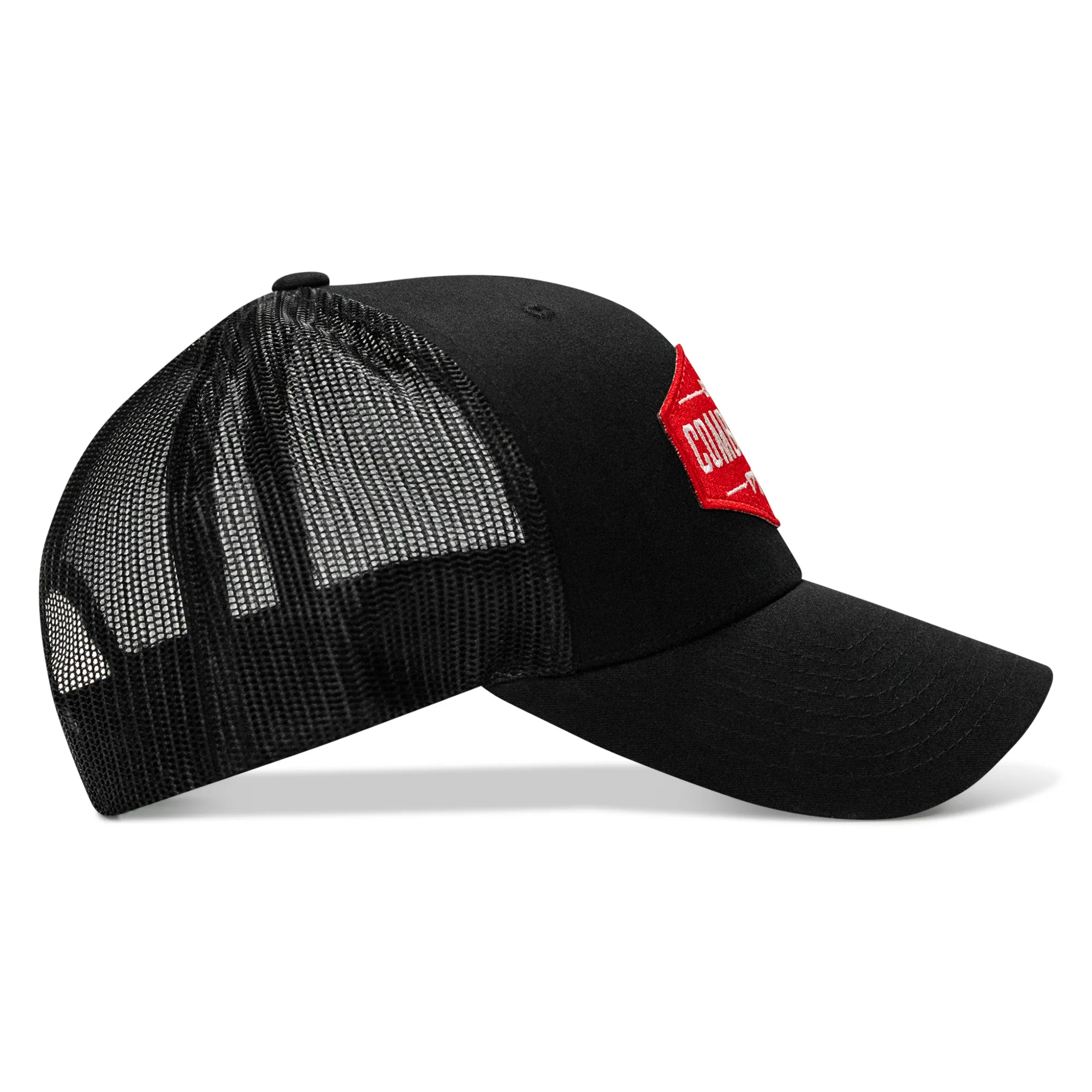 Original AR Red Patch Mid-Profile Mesh Snapback Hat - Image 34
