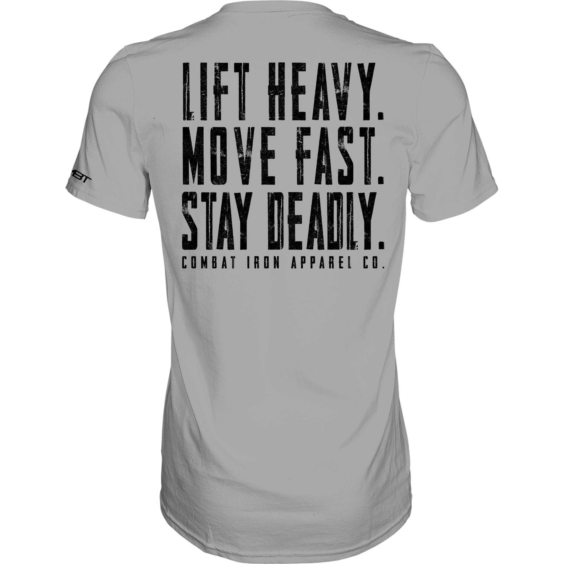 Original Motto: Lift Heavy. Move Fast. Stay Deadly. Men's T-Shirt - Image 3