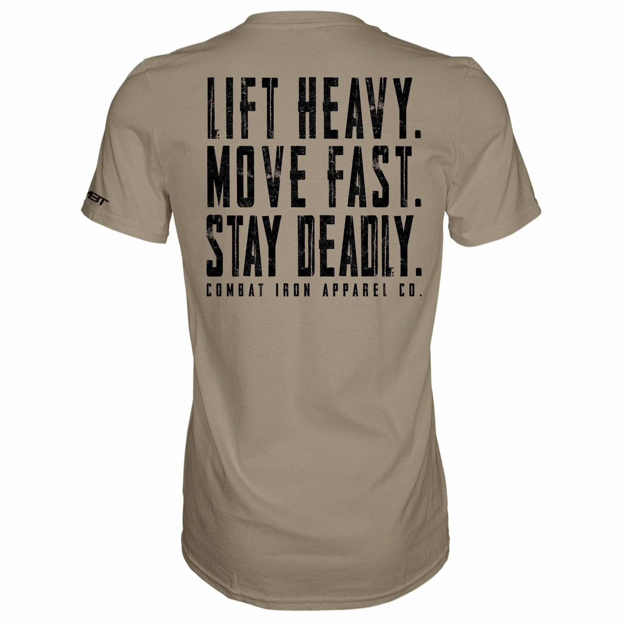 Original Motto: Lift Heavy. Move Fast. Stay Deadly. Men's T-Shirt - Image 5