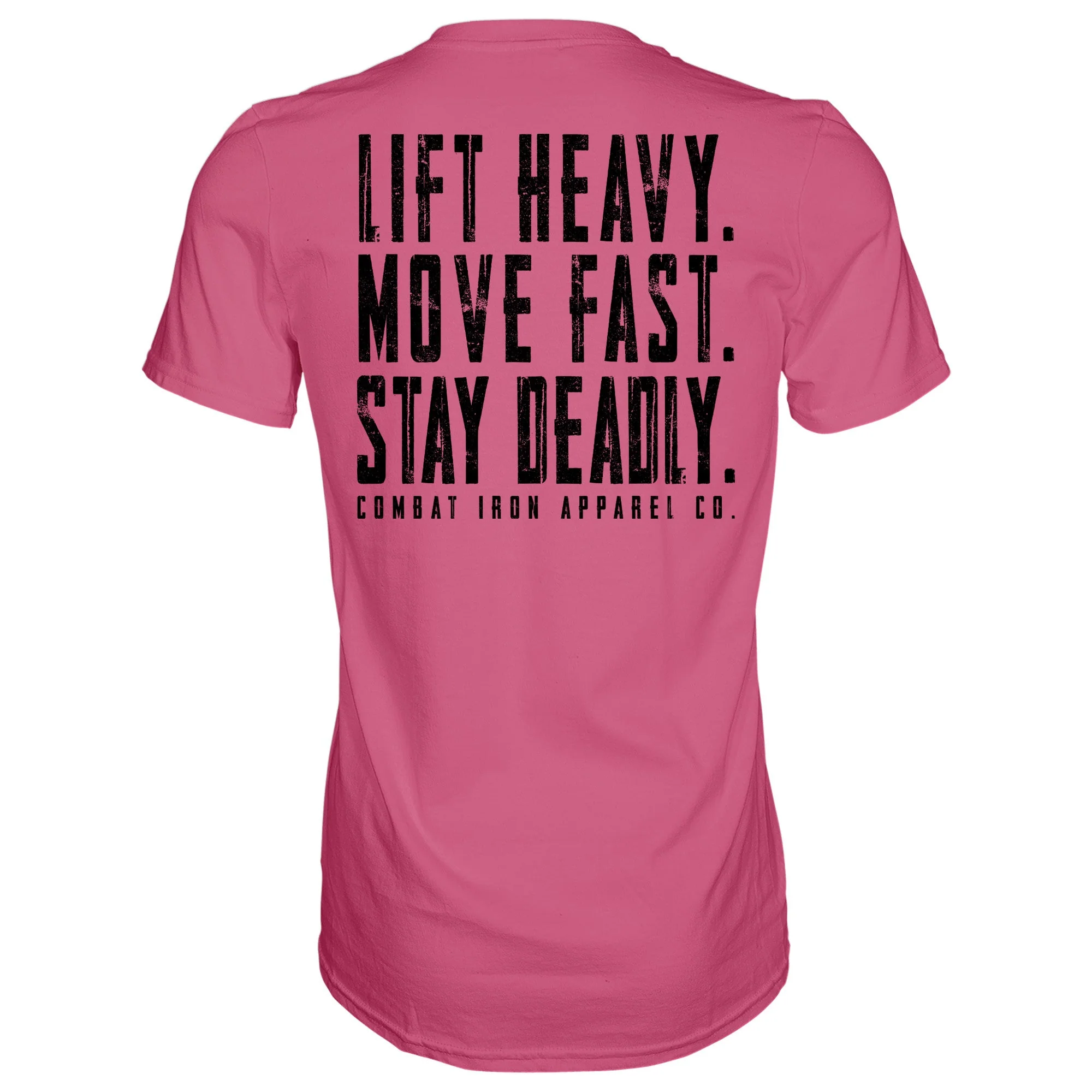 Original Motto: Lift Heavy. Move Fast. Stay Deadly. Men's T-Shirt - Image 6