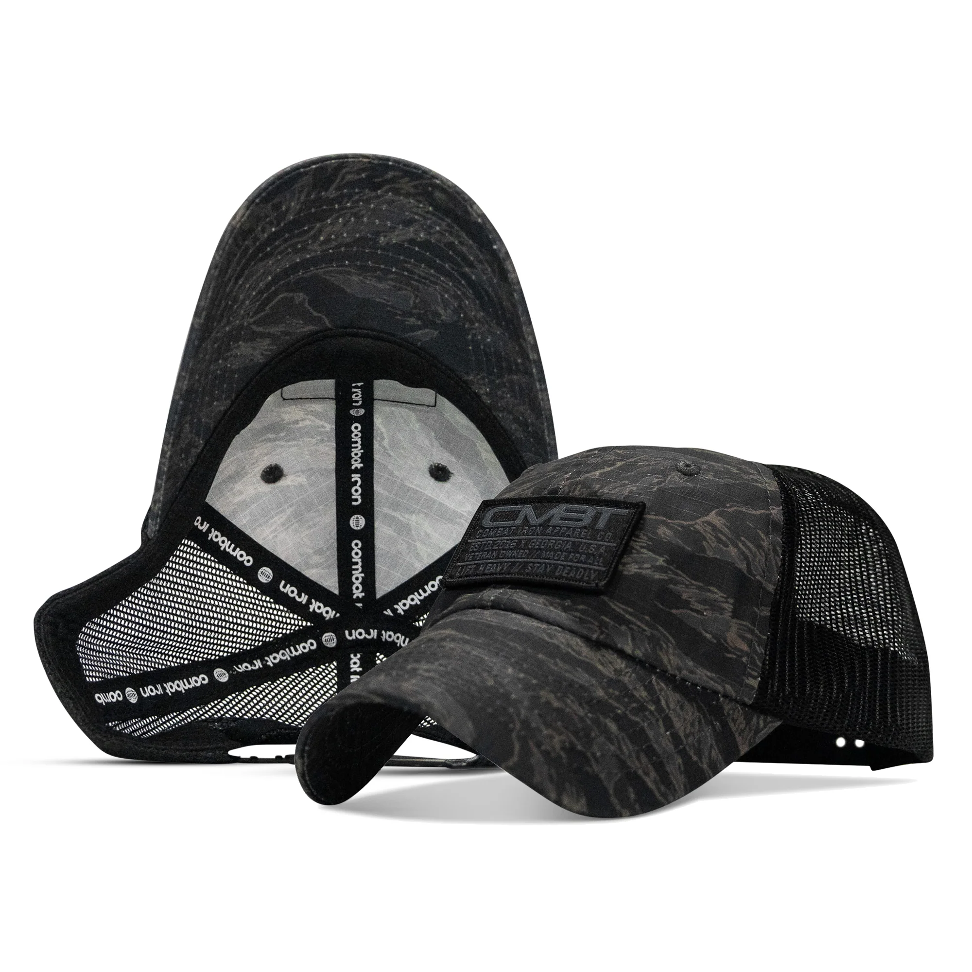 Original Subdued CMBT  Patch Tactical Ripstop Mesh Snapback Hat - Image 55