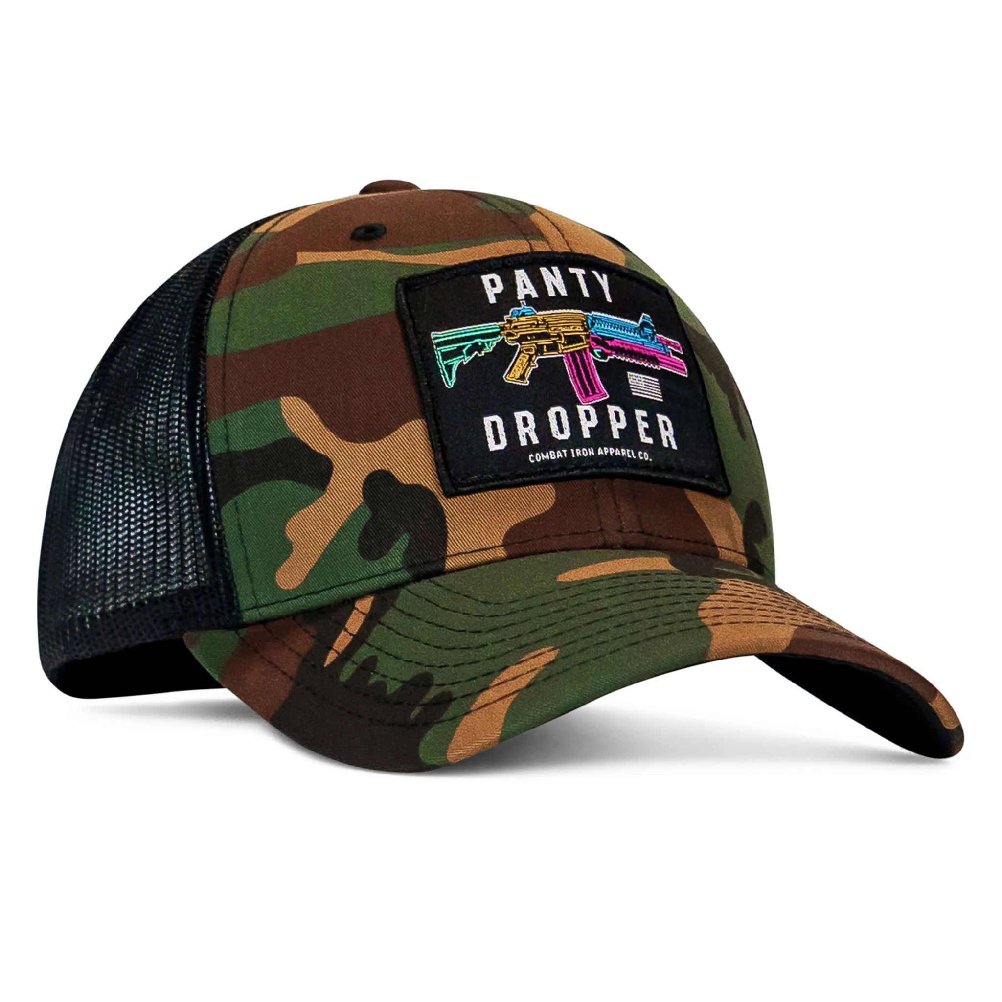 Panty Dropper Retro Patch Snapback Hat - Image 3