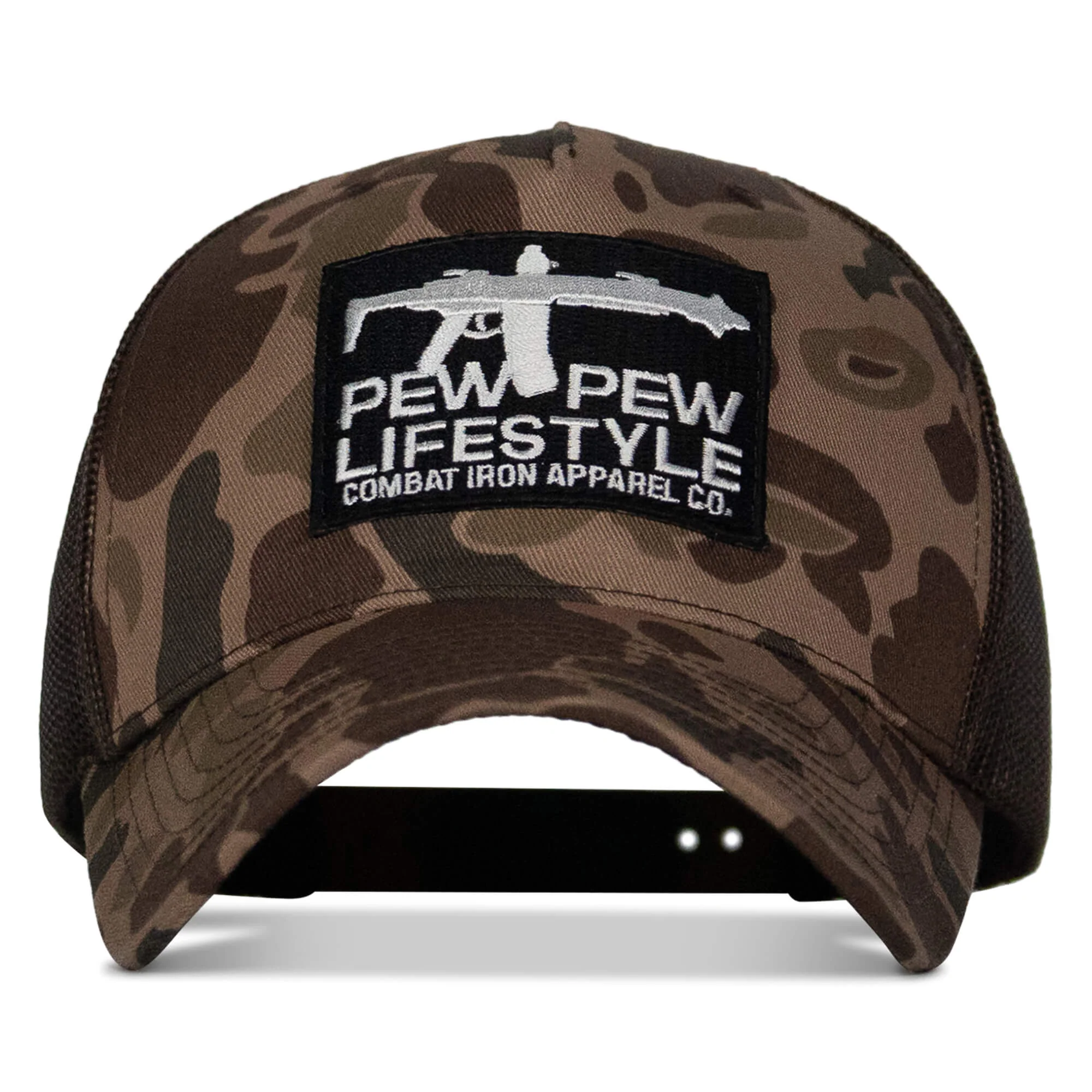 Pew Pew Lifestyle Patch Mid-Profile Snapback Hat - Image 17