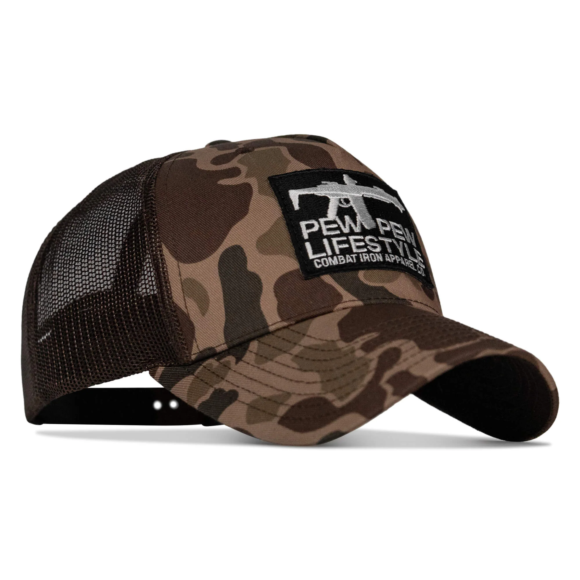 Pew Pew Lifestyle Patch Mid-Profile Snapback Hat - Image 18