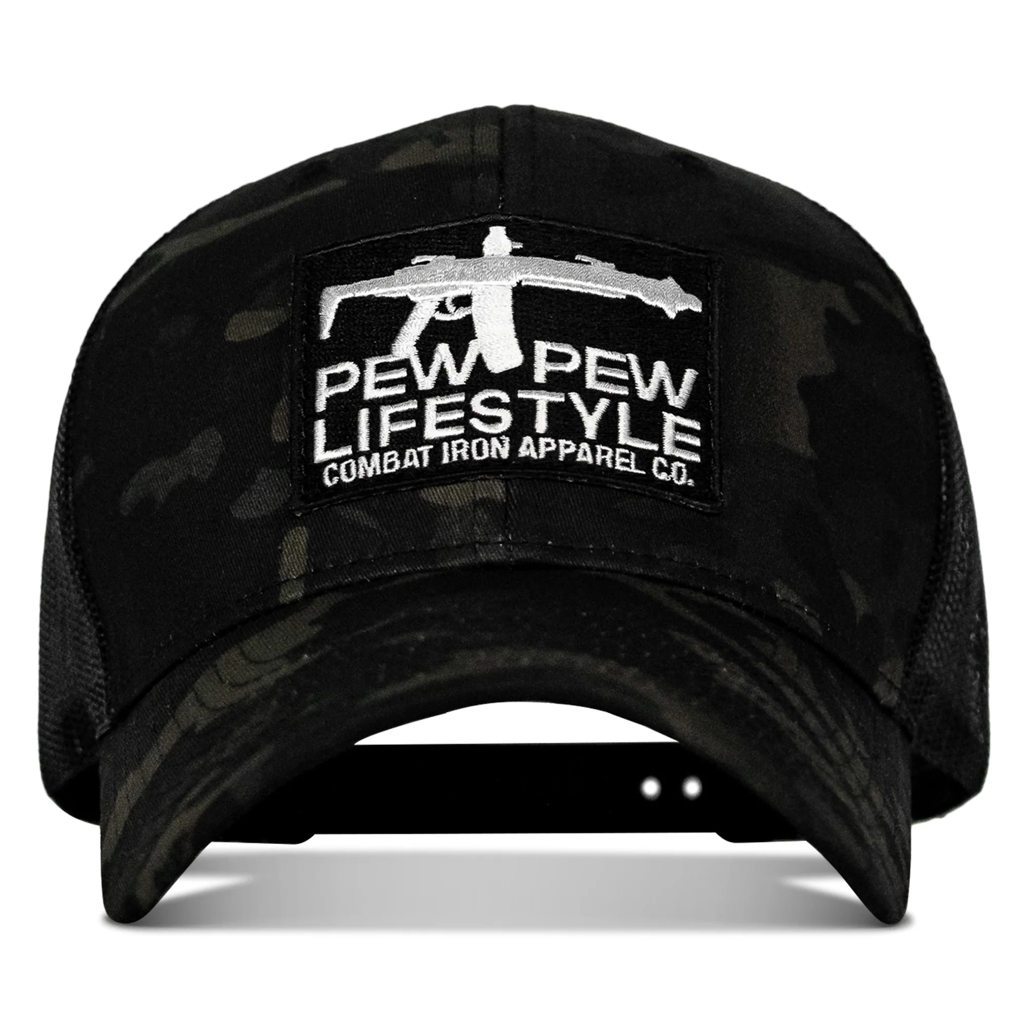 Pew Pew Lifestyle Patch Mid-Profile Snapback Hat - Image 21