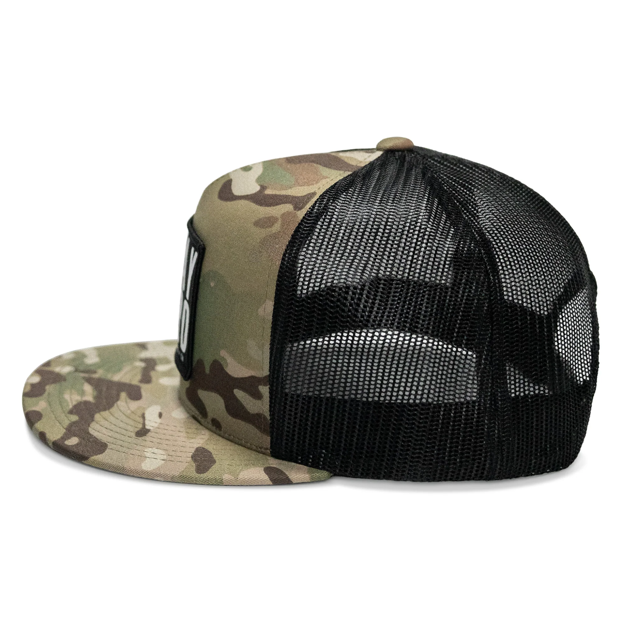 Pray Hard Patch Flatbill Hat - Image 15
