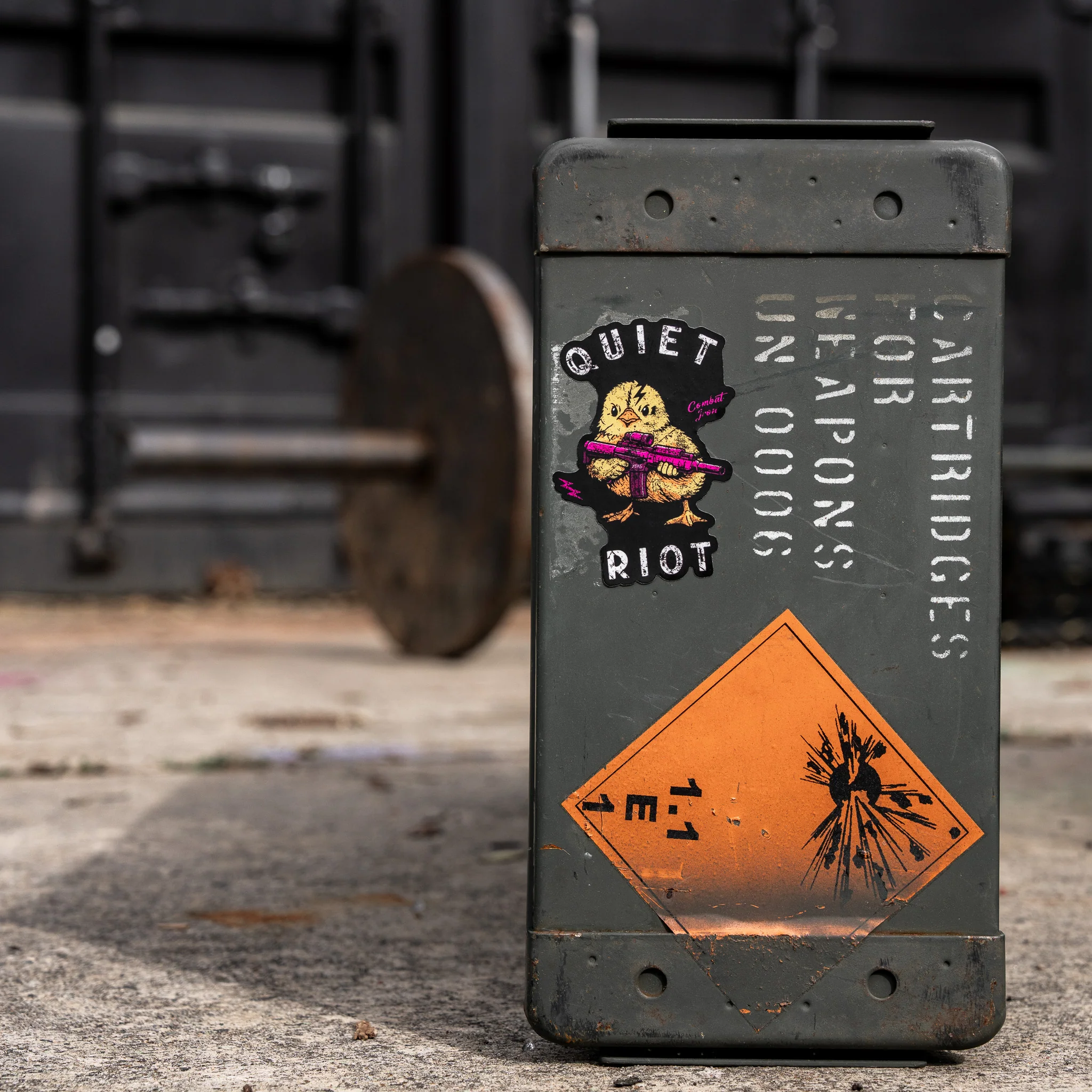 Quiet Riot Duck Decal - Image 3