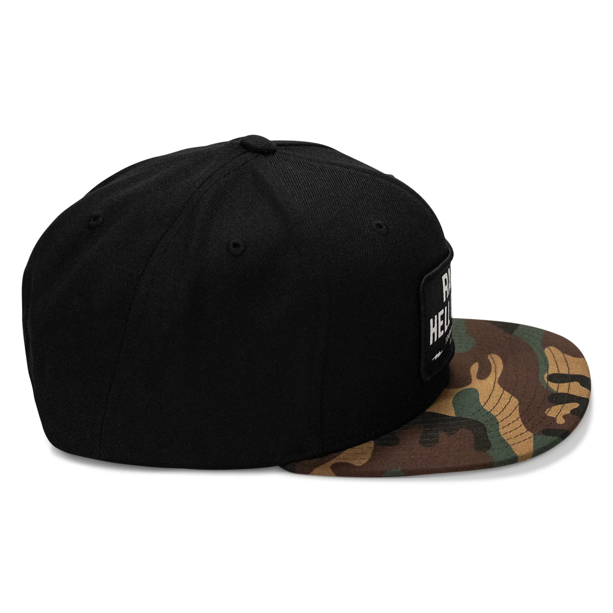 Raise Hell Baby Patch. Flatbill Hat - Image 10