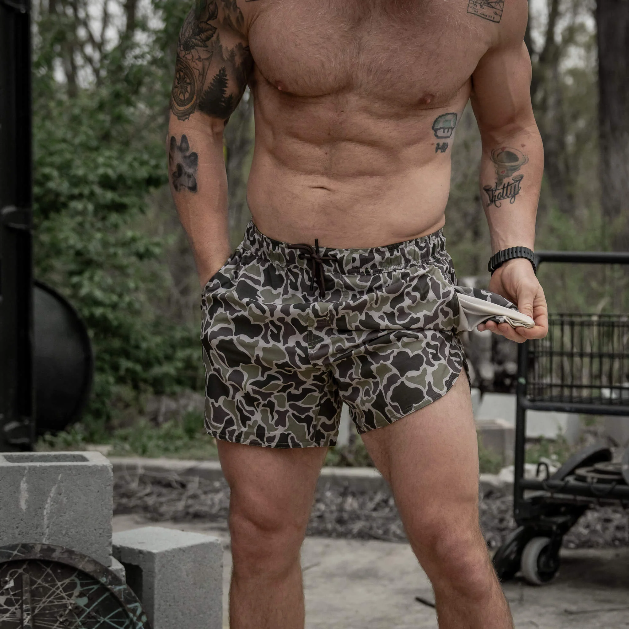 Recon Pro Men's Training Shorts | 5" - Image 40