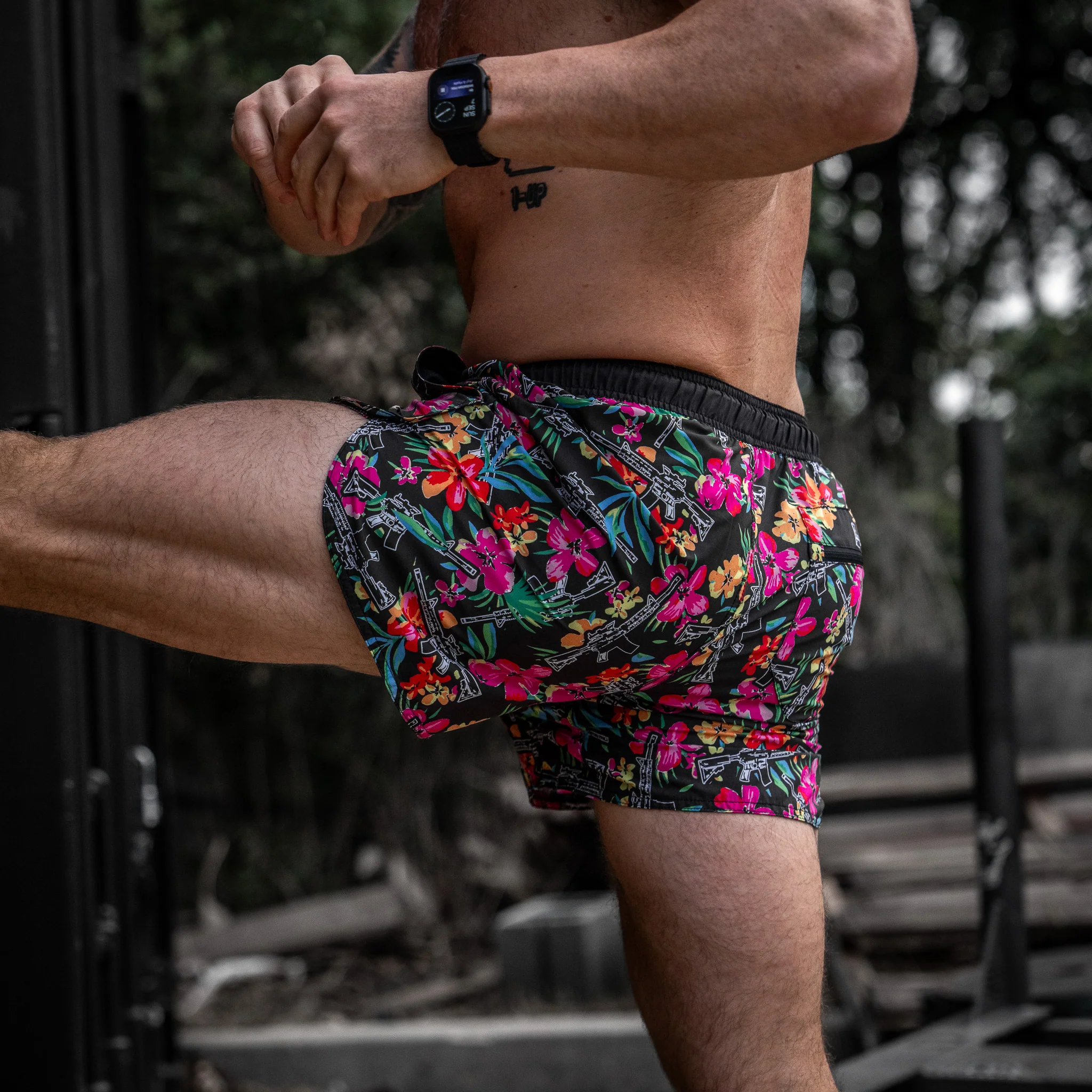 Recon Pro Men's Training Shorts | 5" - Image 51