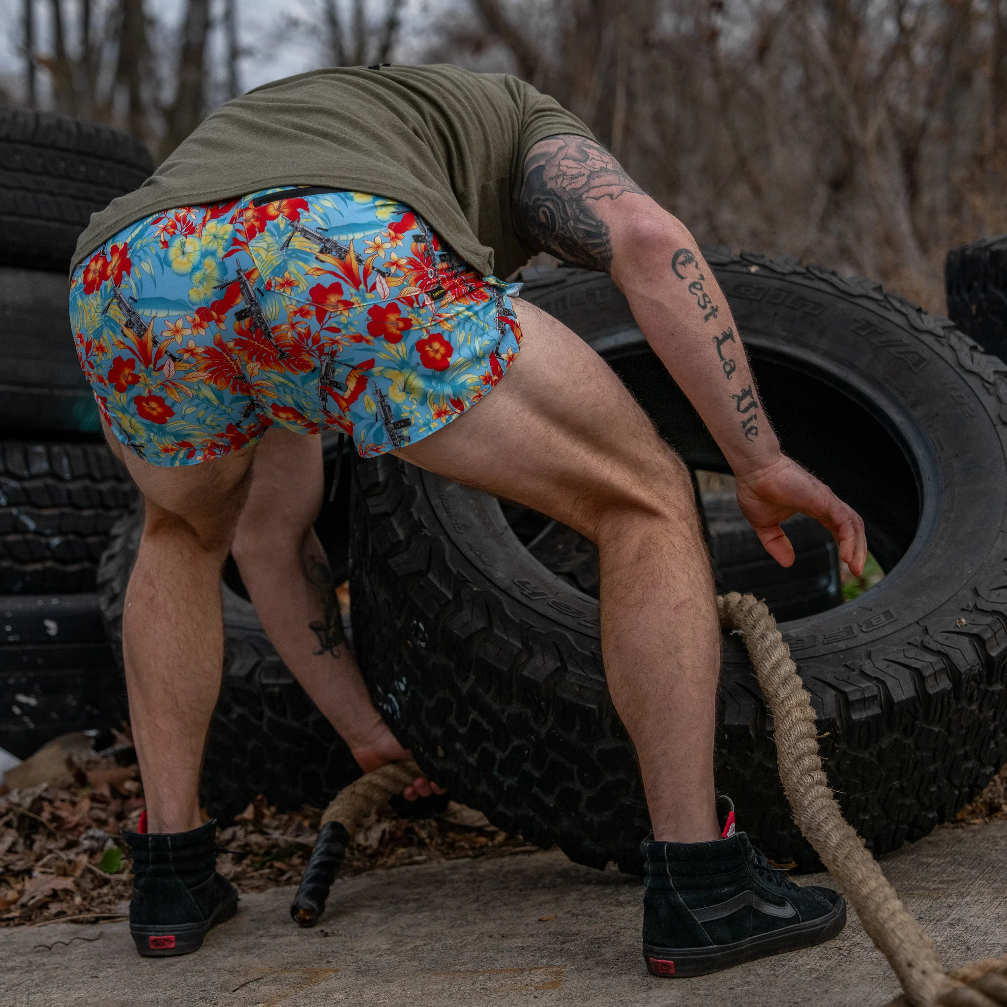 Recon Pro Men's Training Shorts | 5" - Image 6