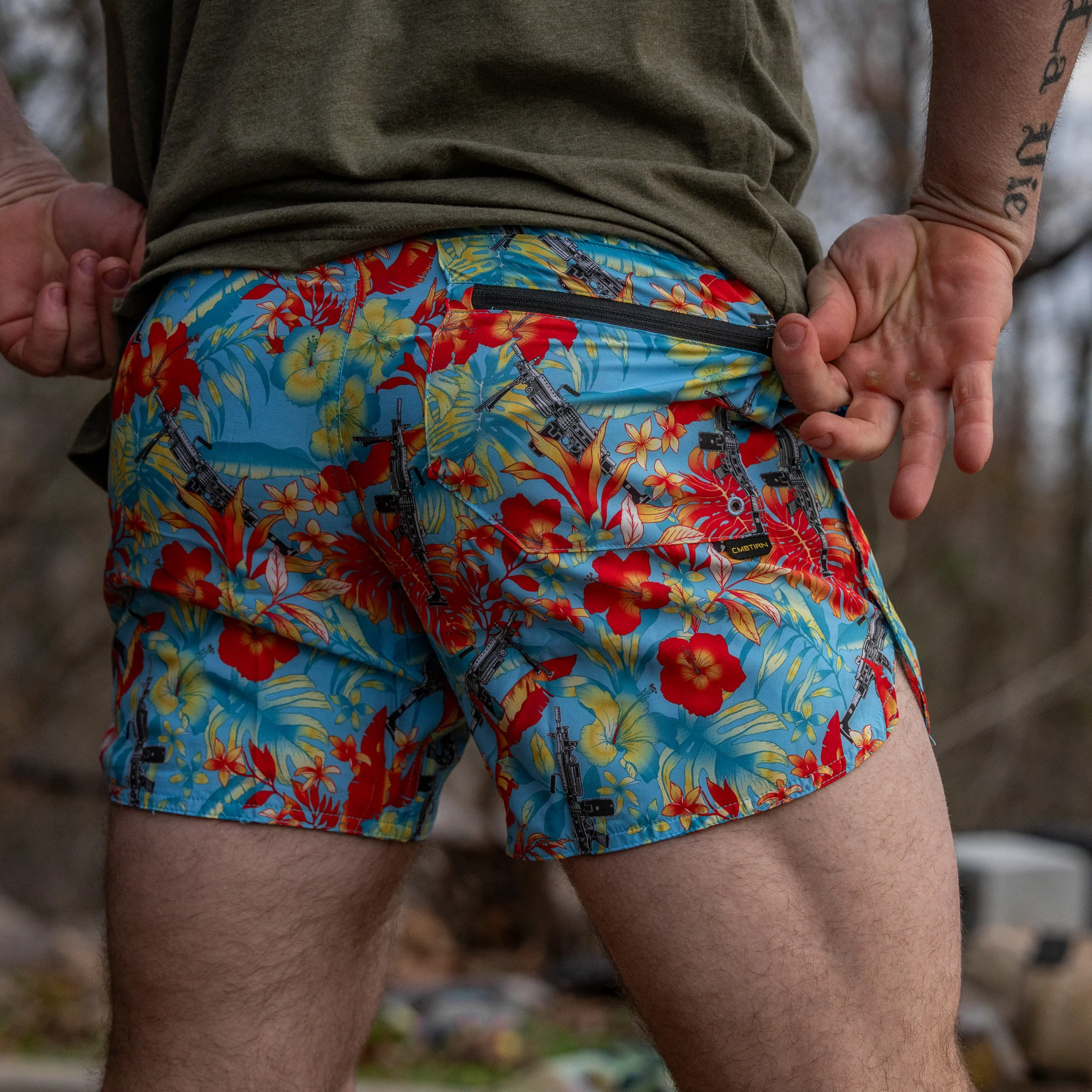 Recon Pro Men's Training Shorts | 5" - Image 8