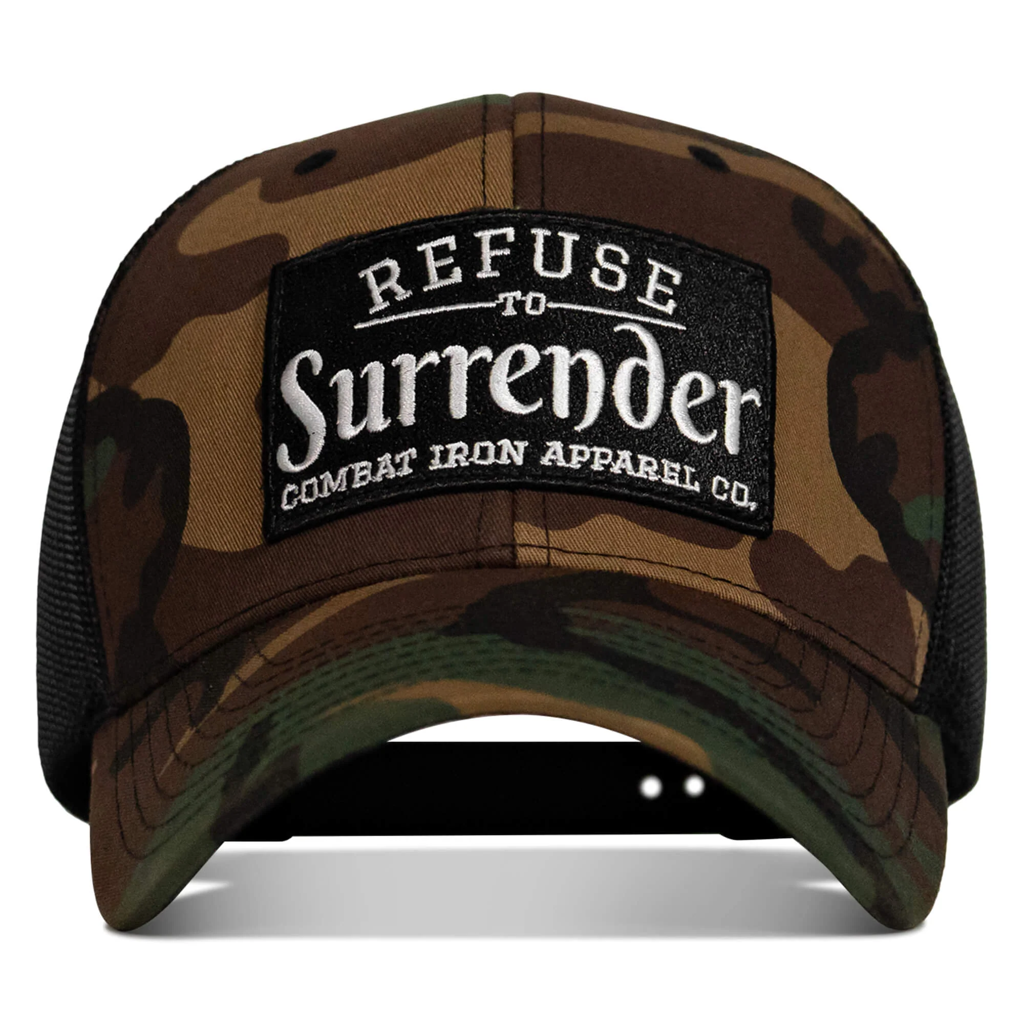 Refuse To Surrender B/W Patch Snapback Hat - Image 14