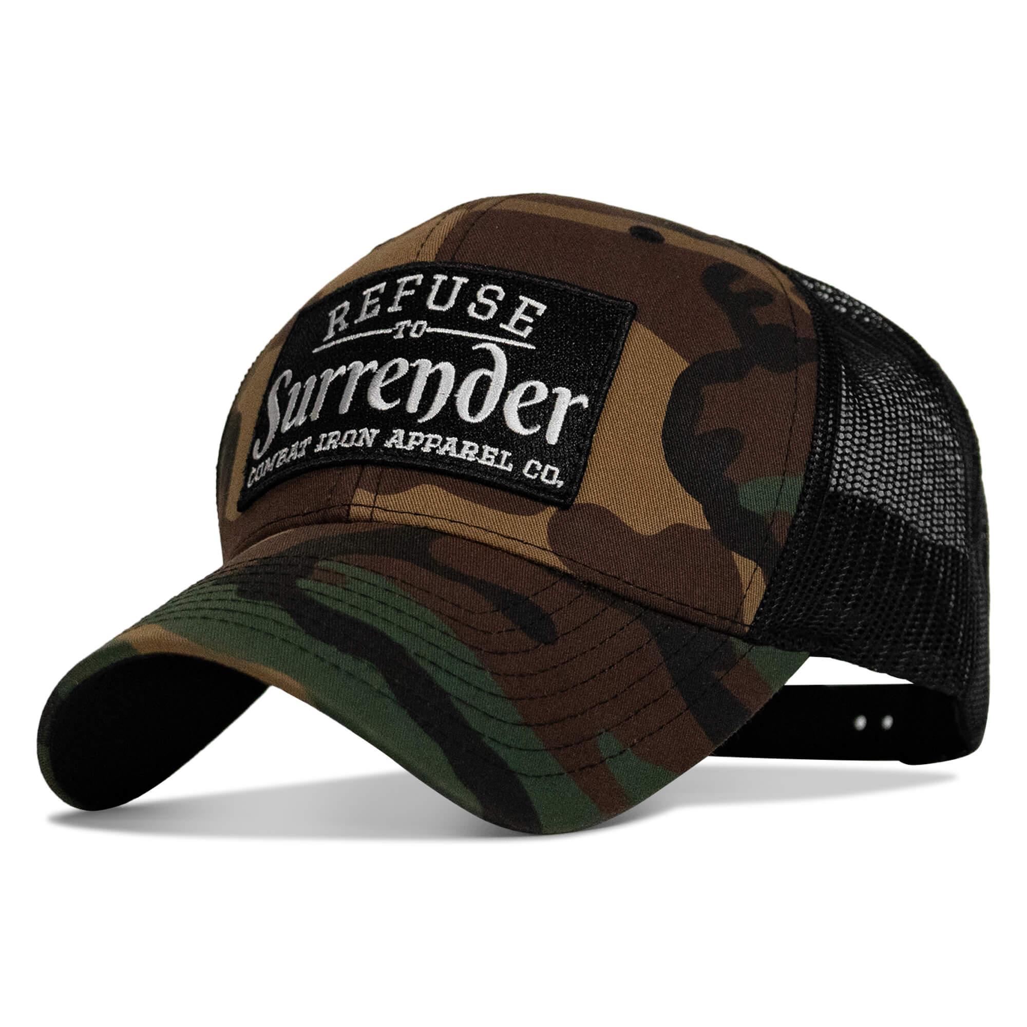 Refuse To Surrender B/W Patch Snapback Hat - Image 15