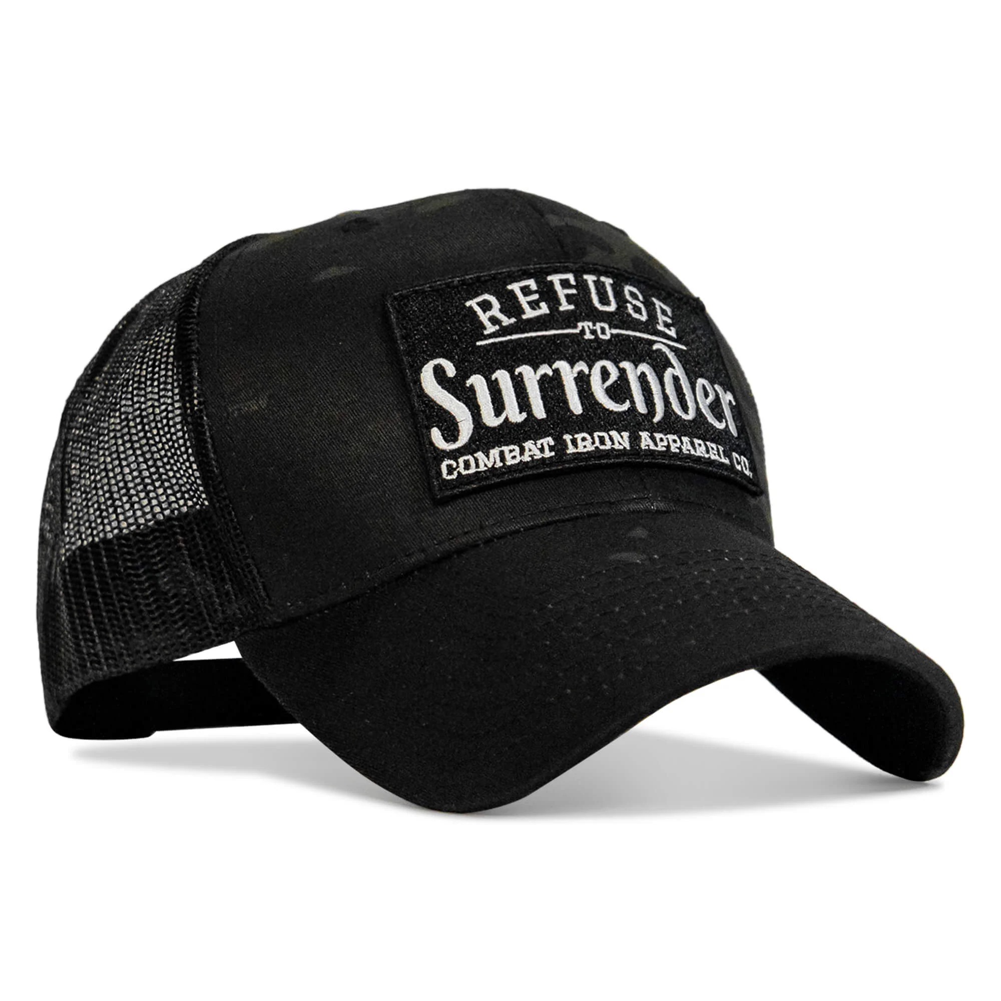 Refuse To Surrender B/W Patch Snapback Hat - Image 3
