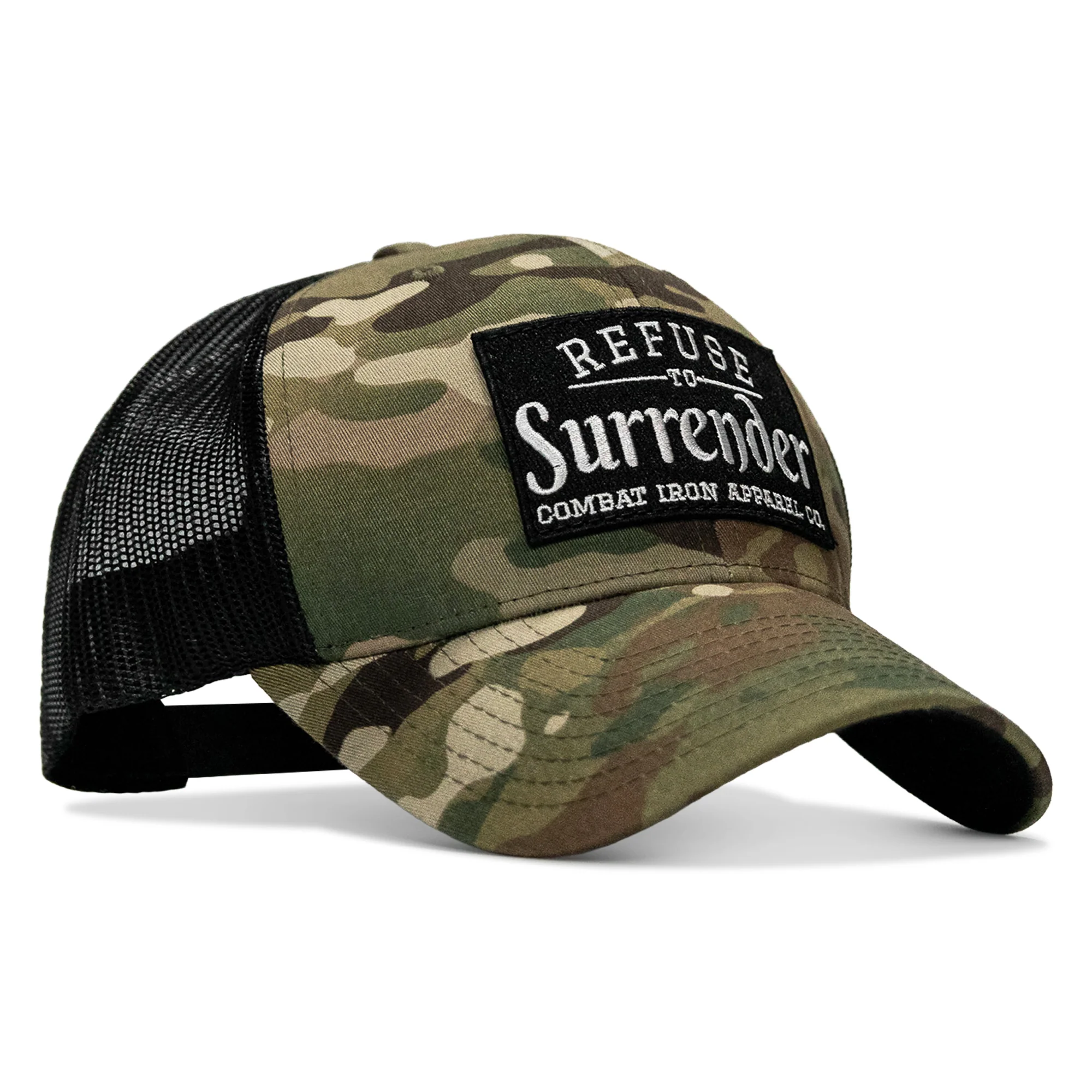 Refuse To Surrender B/W Patch Snapback Hat - Image 33