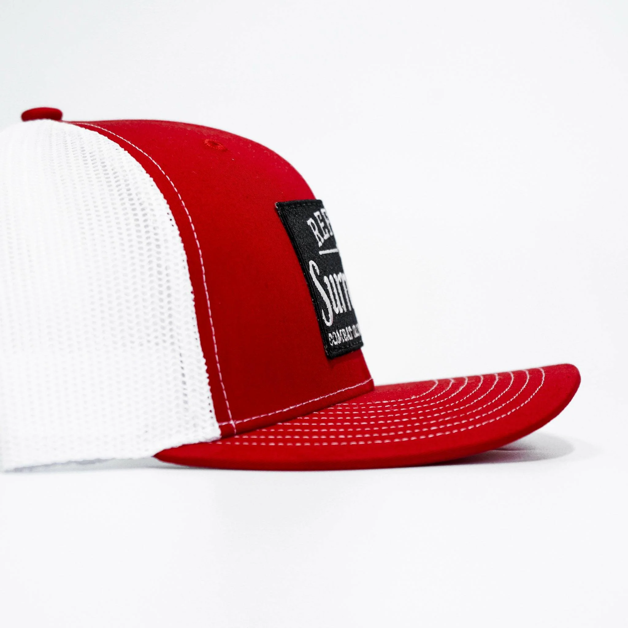 Refuse To Surrender B/W Patch Snapback Hat - Image 7