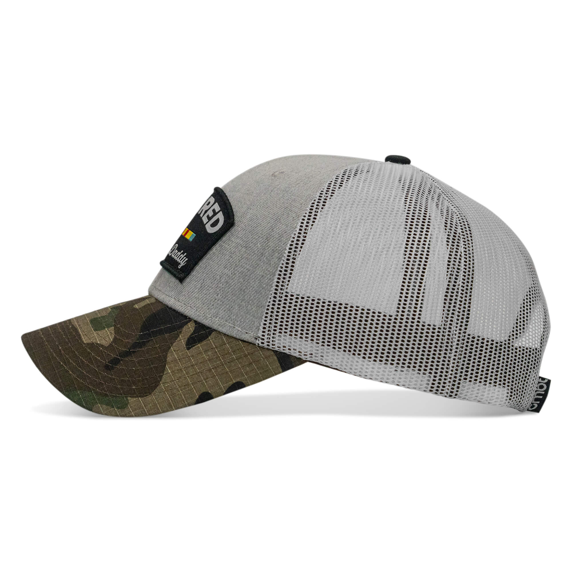 Retired Hoochie Daddy Ribbons Patch Original Ripstop Snapback Hat - Image 15