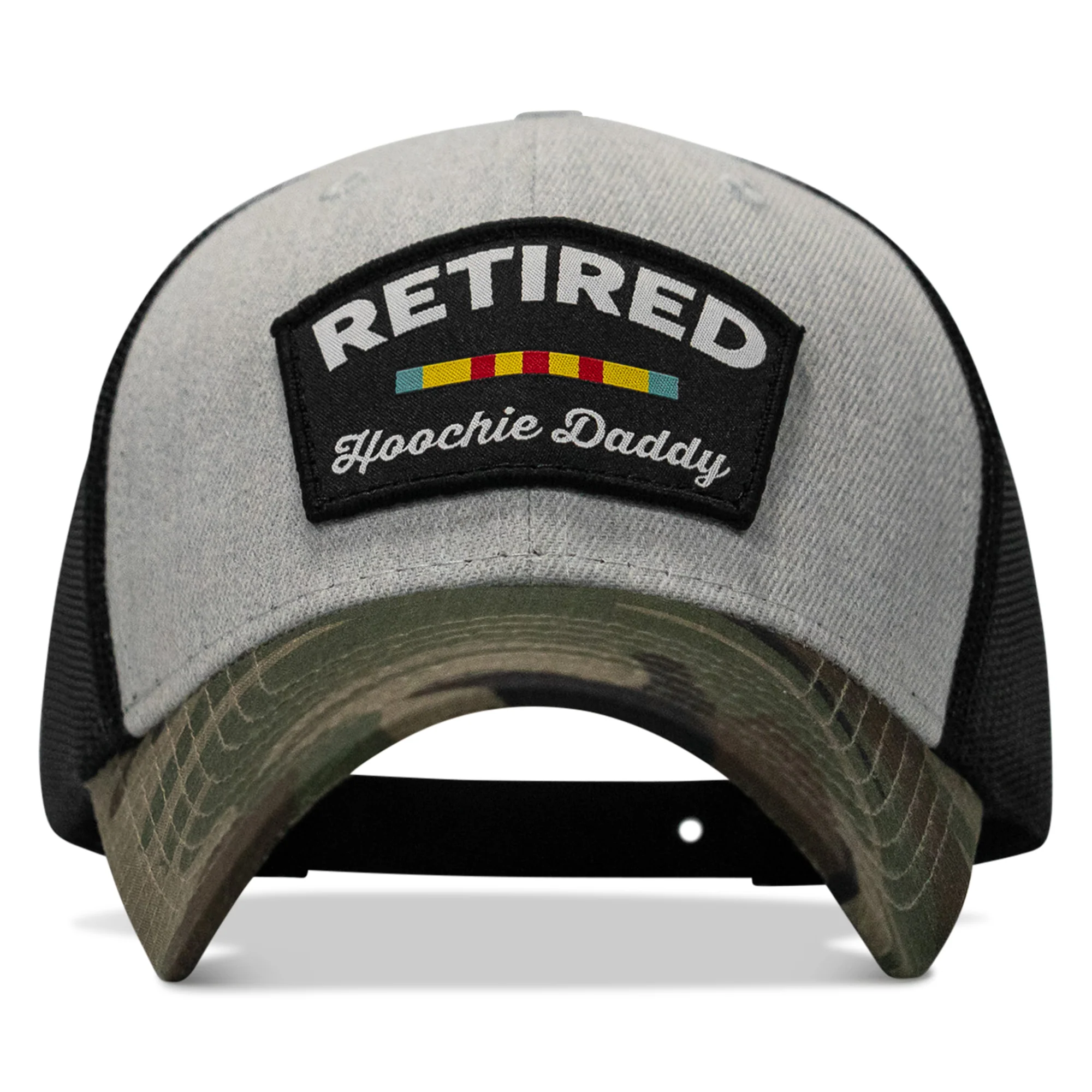 Retired Hoochie Daddy Ribbons Patch Original Ripstop Snapback Hat - Image 17