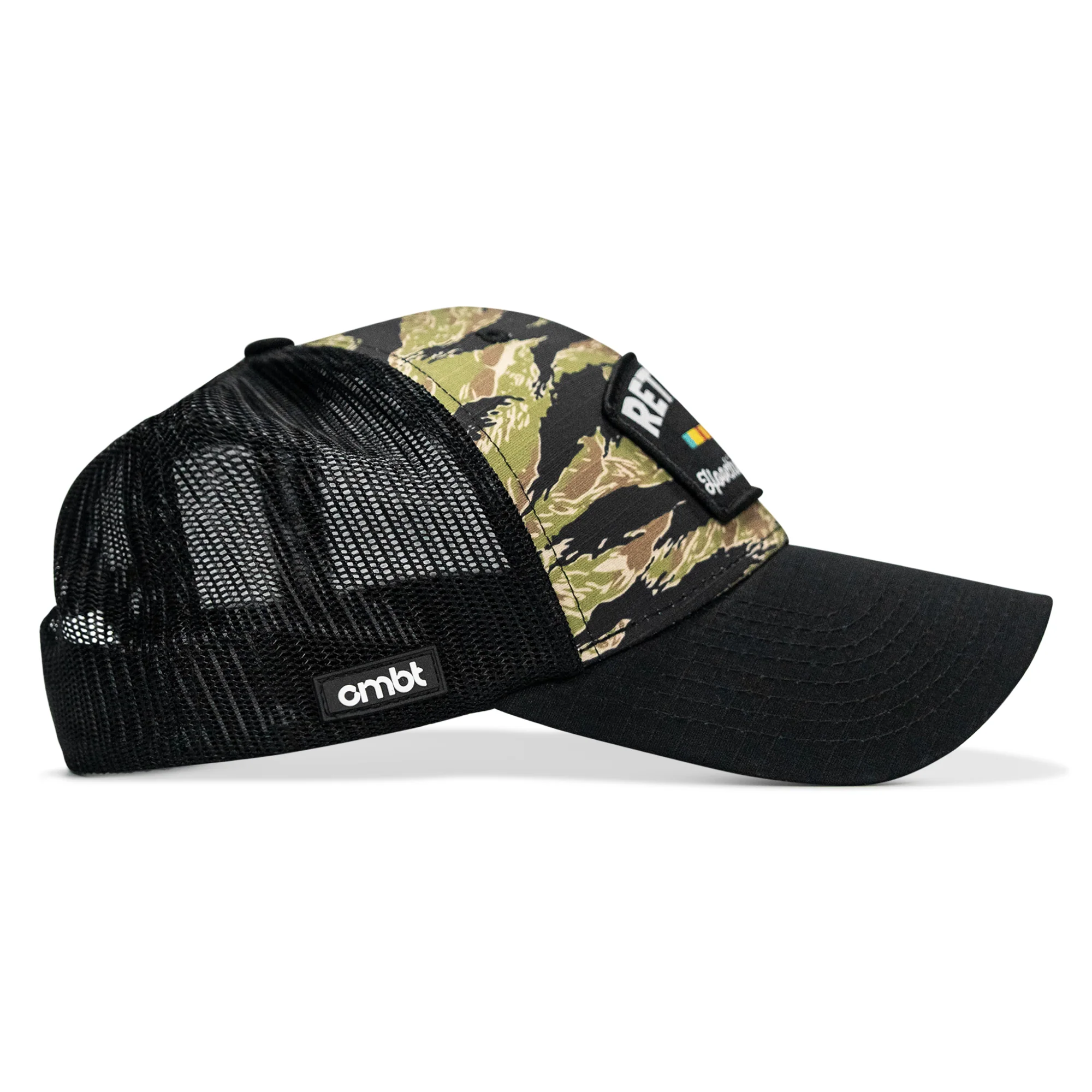 Retired Hoochie Daddy Ribbons Patch Original Ripstop Snapback Hat - Image 5