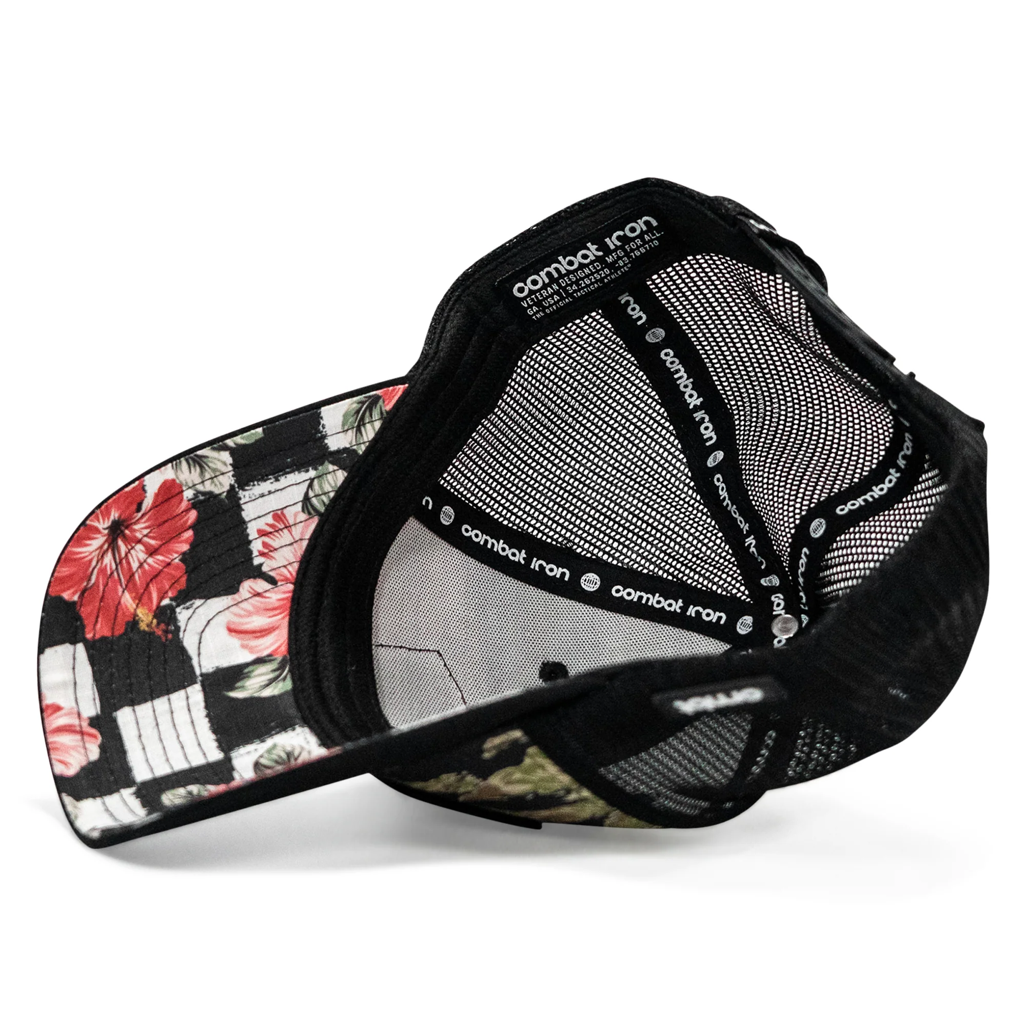 Retired Hoochie Daddy Ribbons Patch Original Ripstop Snapback Hat - Image 6