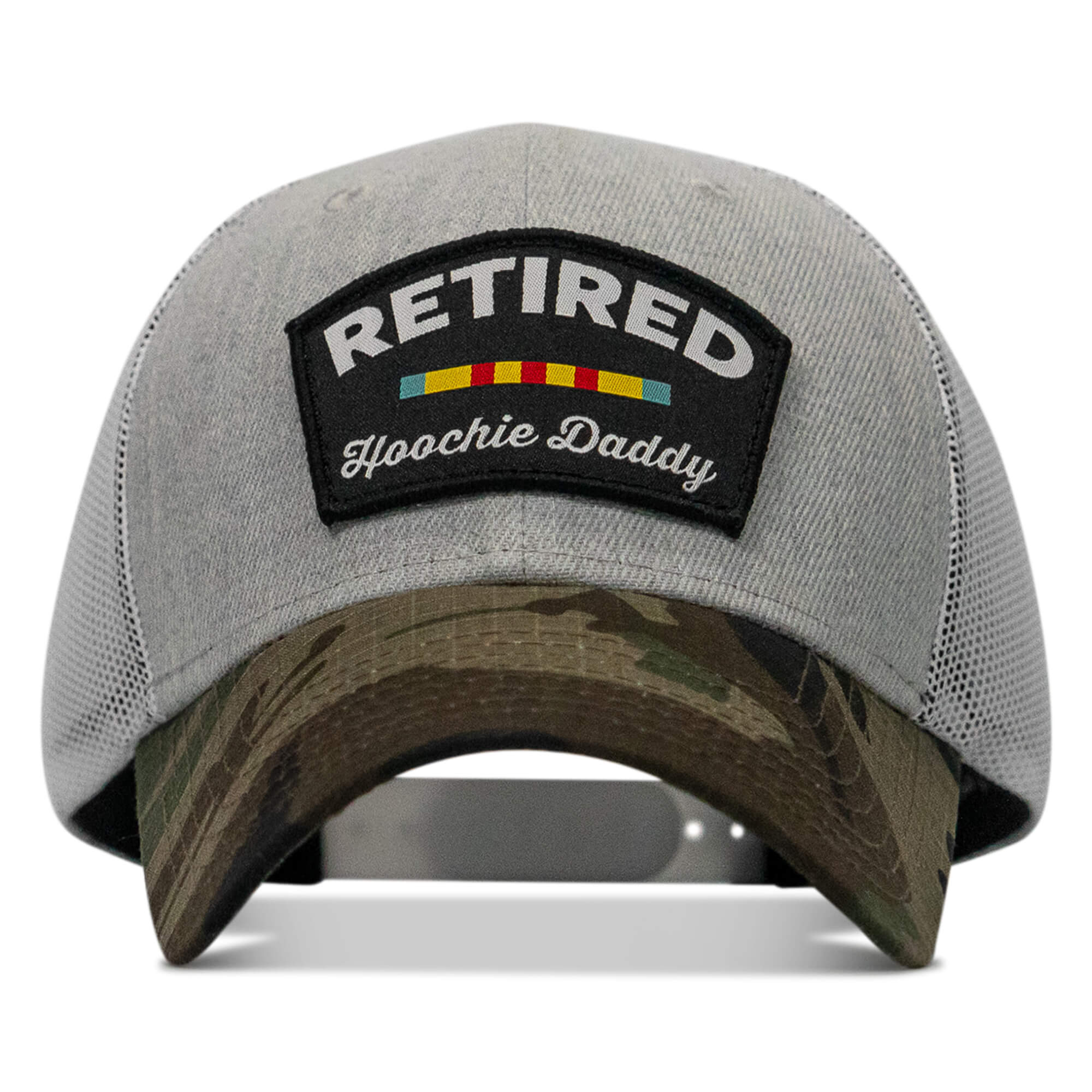 Retired Hoochie Daddy Ribbons Patch Original Ripstop Snapback Hat - Image 7