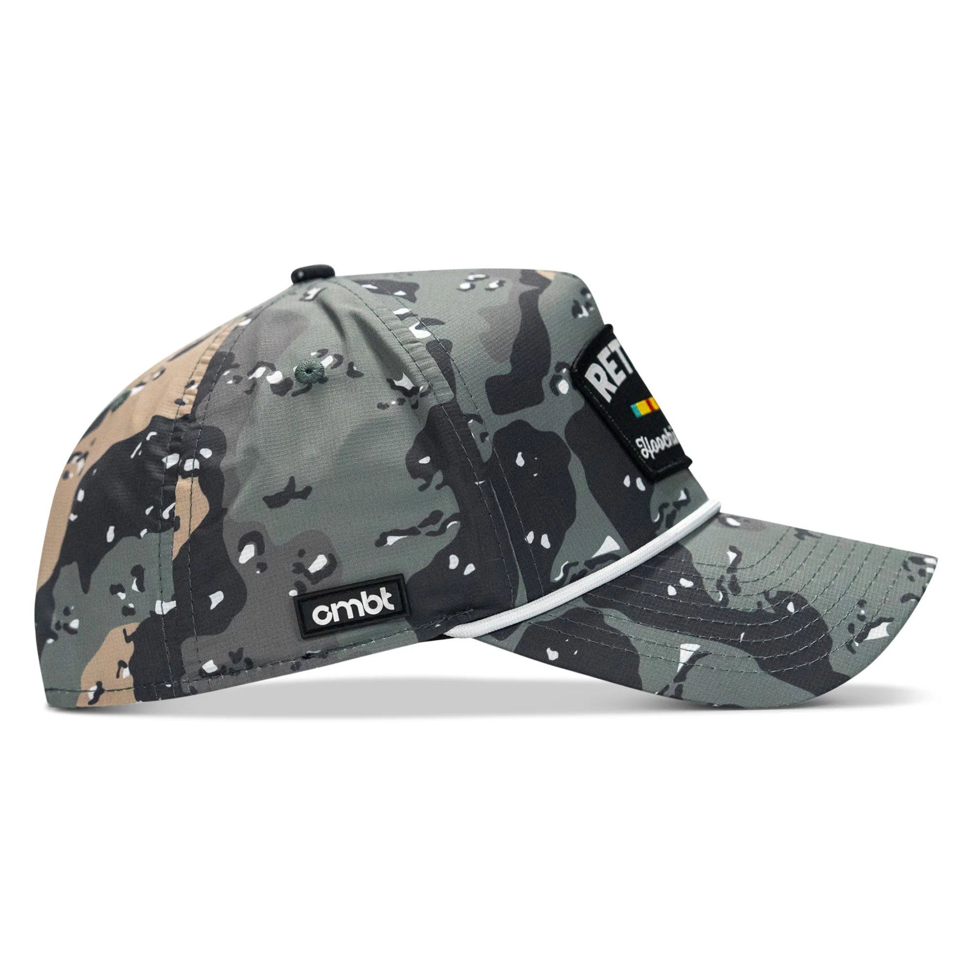Retired Hoochie Daddy Ribbons Patch Weekender Waterproof Snapback - Image 18