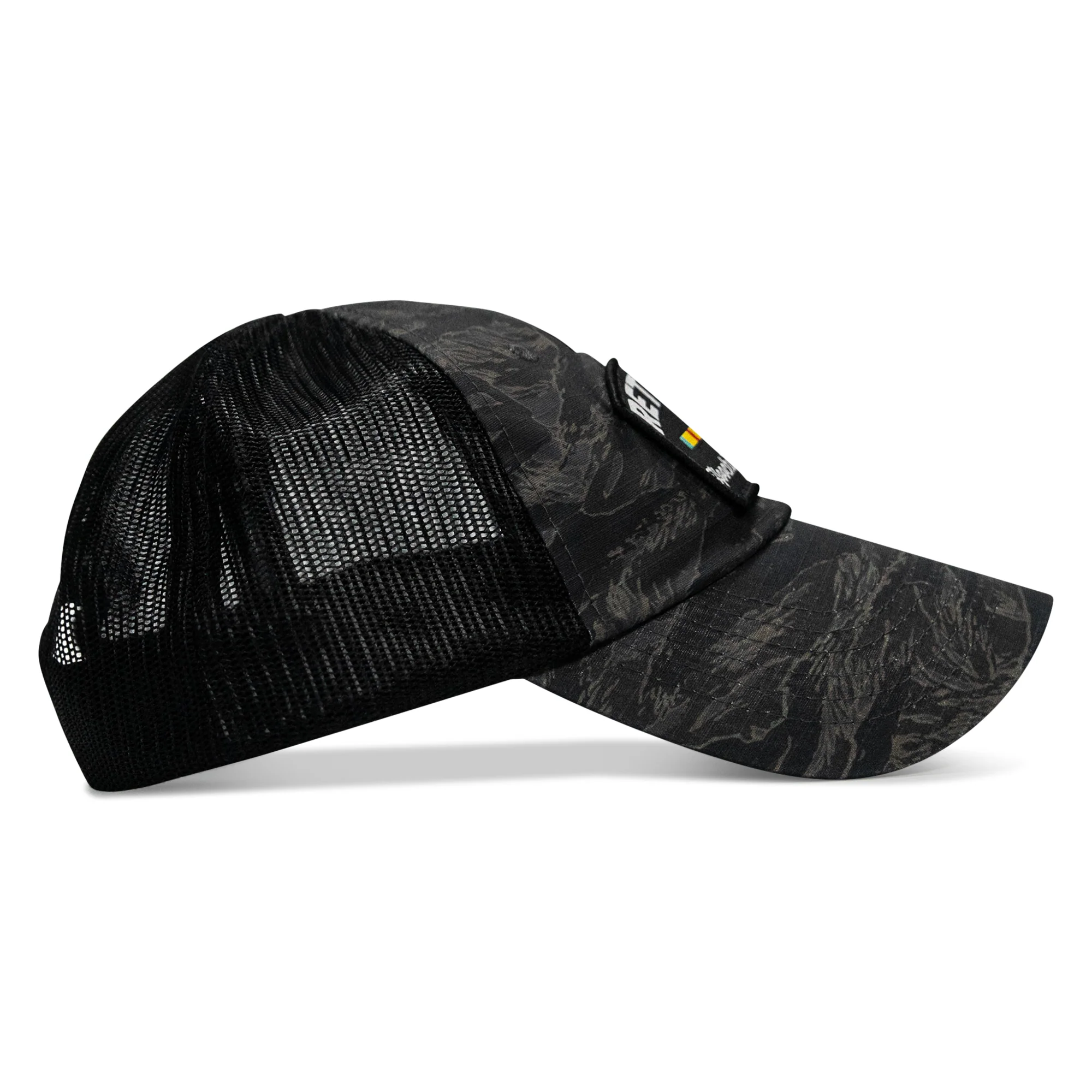 Retired Hoochie Daddy Veteran Patch Ripstop Tactical Mesh Snapback Hat - Image 56