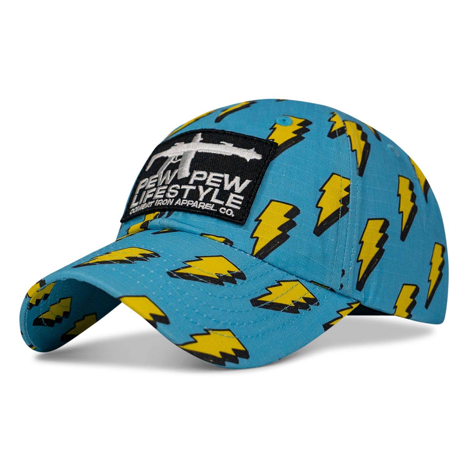Ripstop Pew Pew Lifesyle Patch Tactical Ripstop Mesh Snapback Hat - Image 27