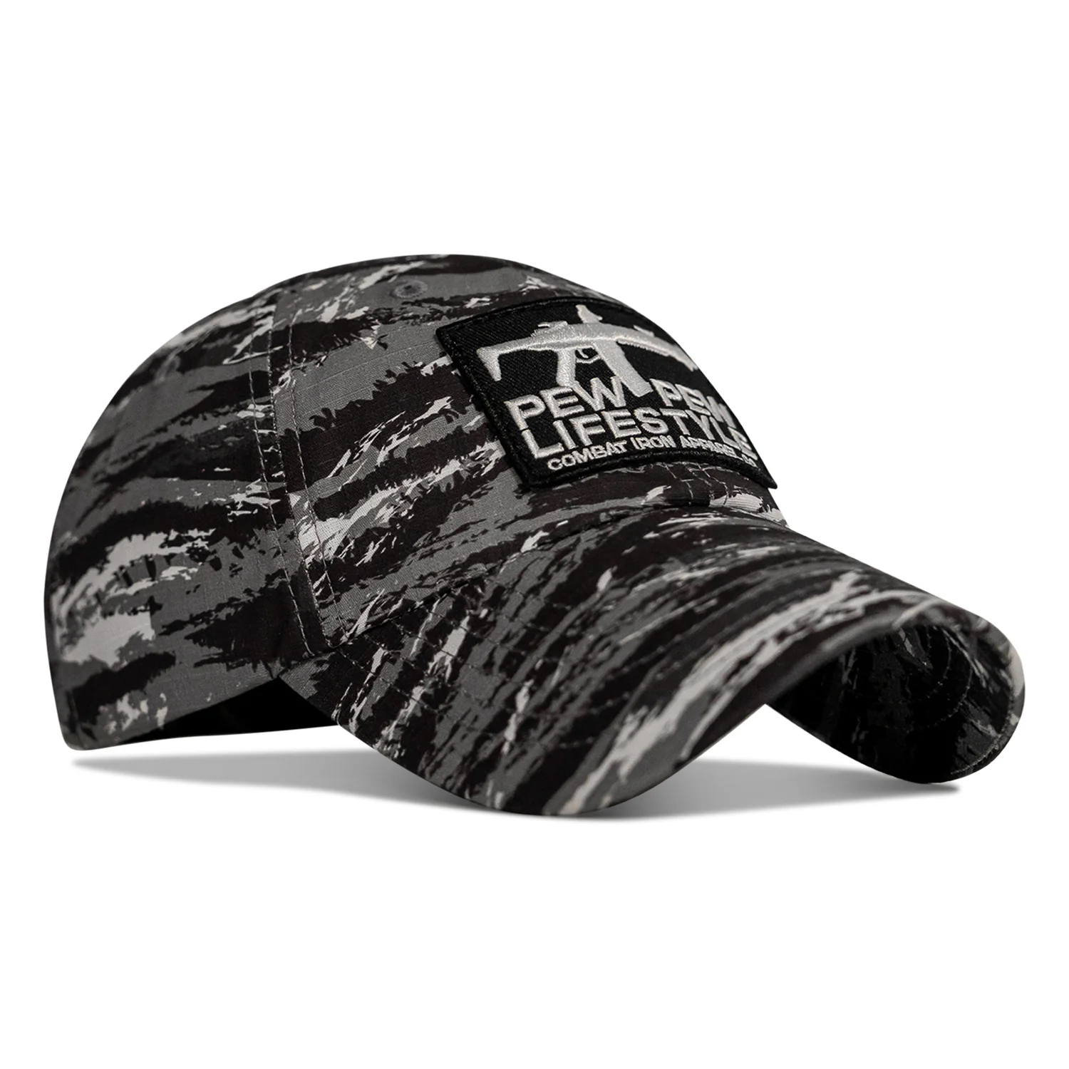 Ripstop Pew Pew Lifesyle Patch Tactical Ripstop Mesh Snapback Hat - Image 31