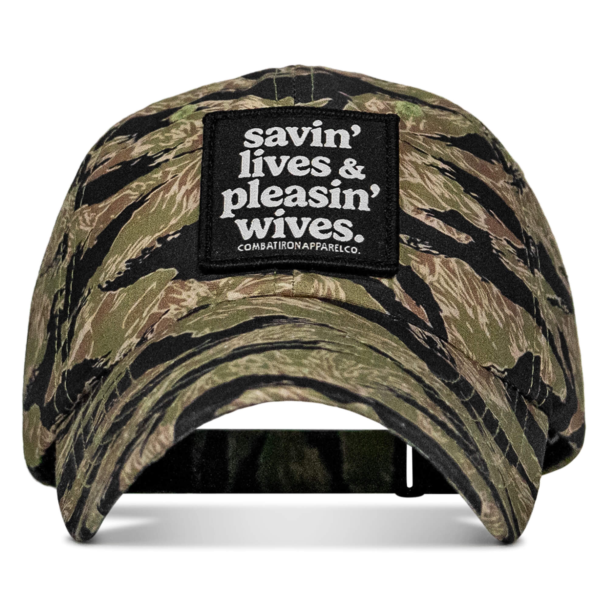 Ripstop Savin' Lives & Pleasin' Wives  Patch Tactical Ripstop Mesh Snapback Hat - Image 30