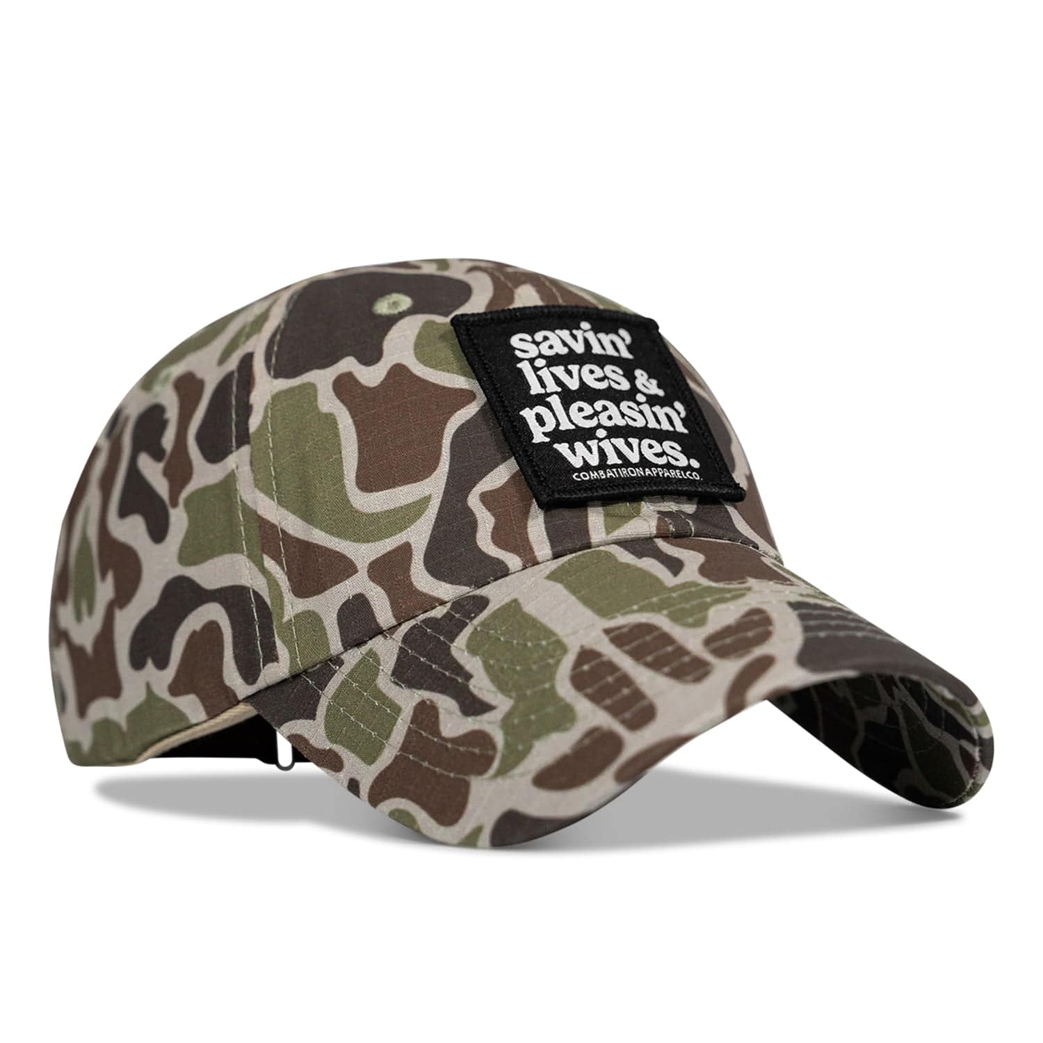 Ripstop Savin' Lives & Pleasin' Wives  Patch Tactical Ripstop Mesh Snapback Hat - Image 38