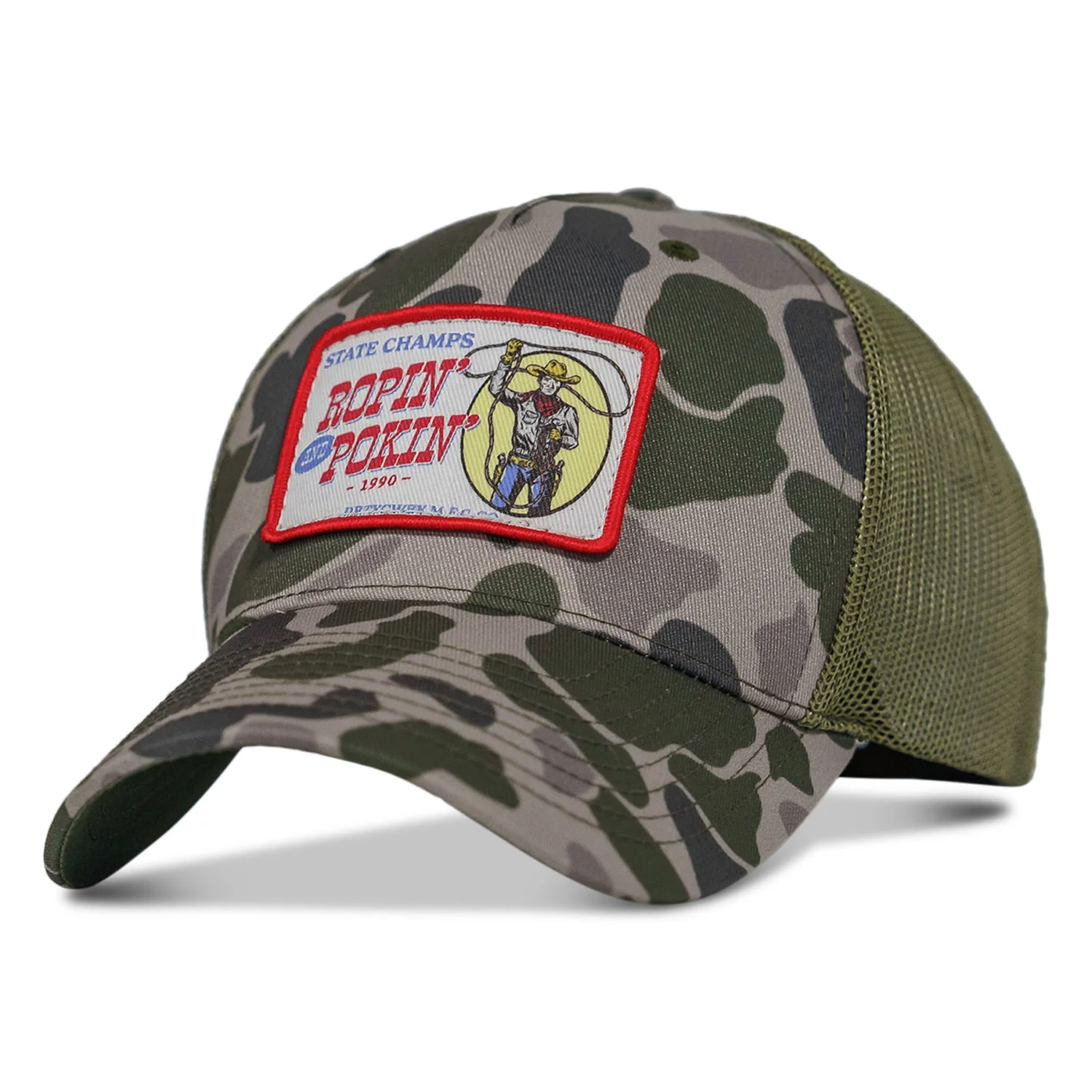 Ropin' and Pokin' Dirty Cowboys Patch SnapBack Hat - Image 28