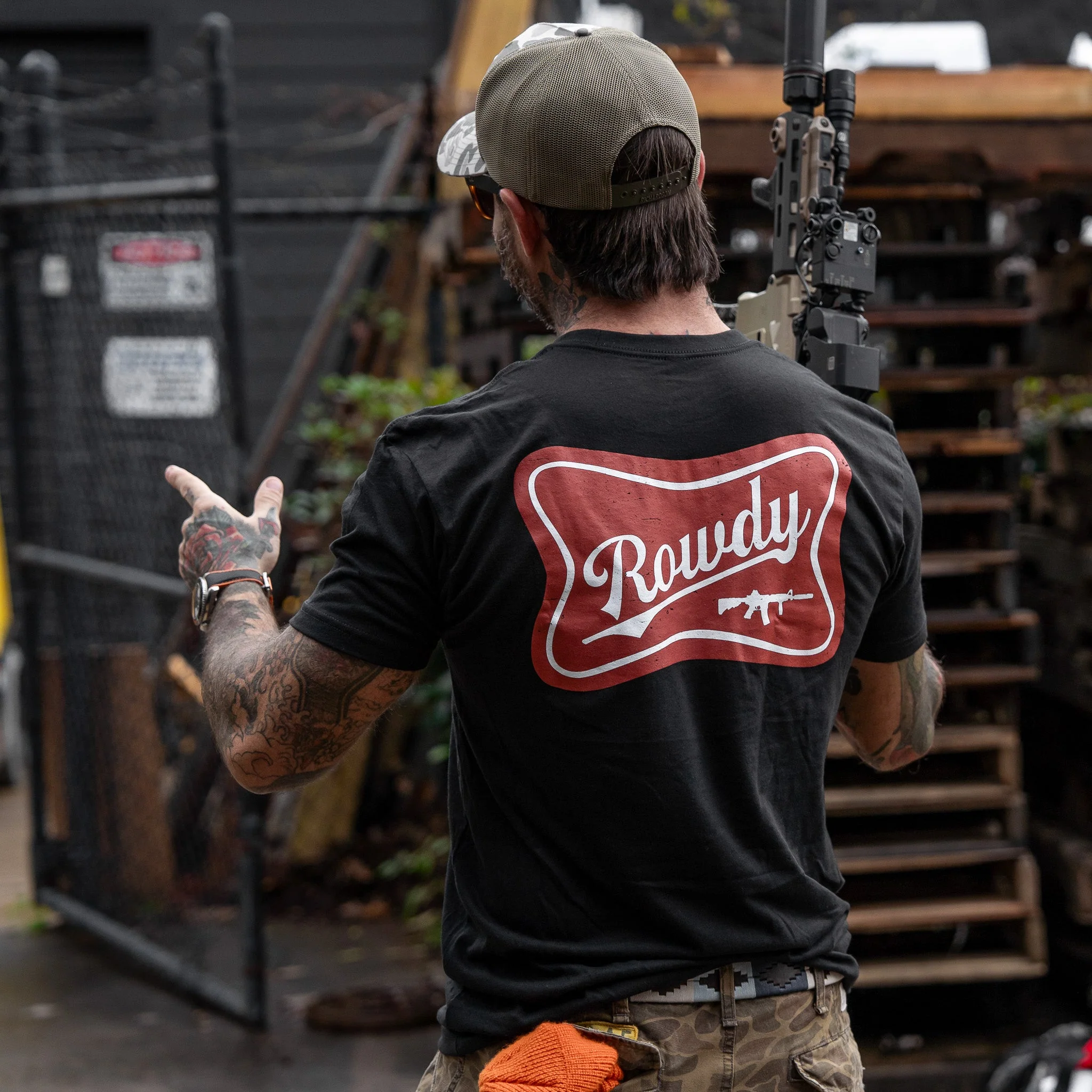 Rowdy Men's T-Shirt - Image 3